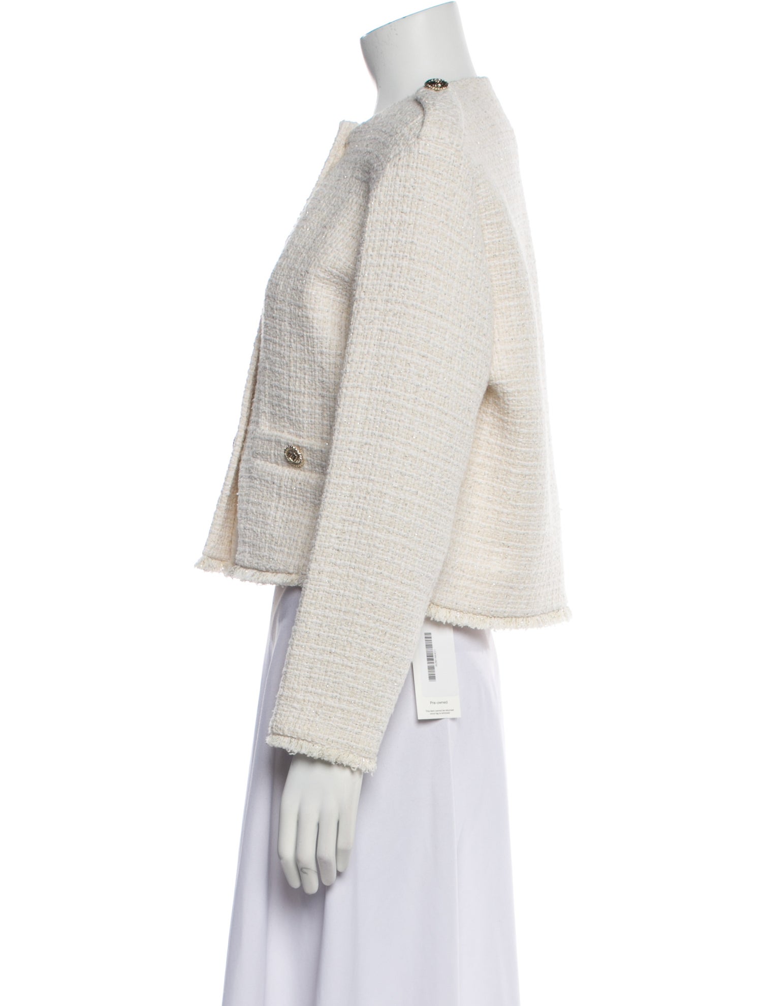 Maje Tweed Pattern Evening Jacket w/ Tags