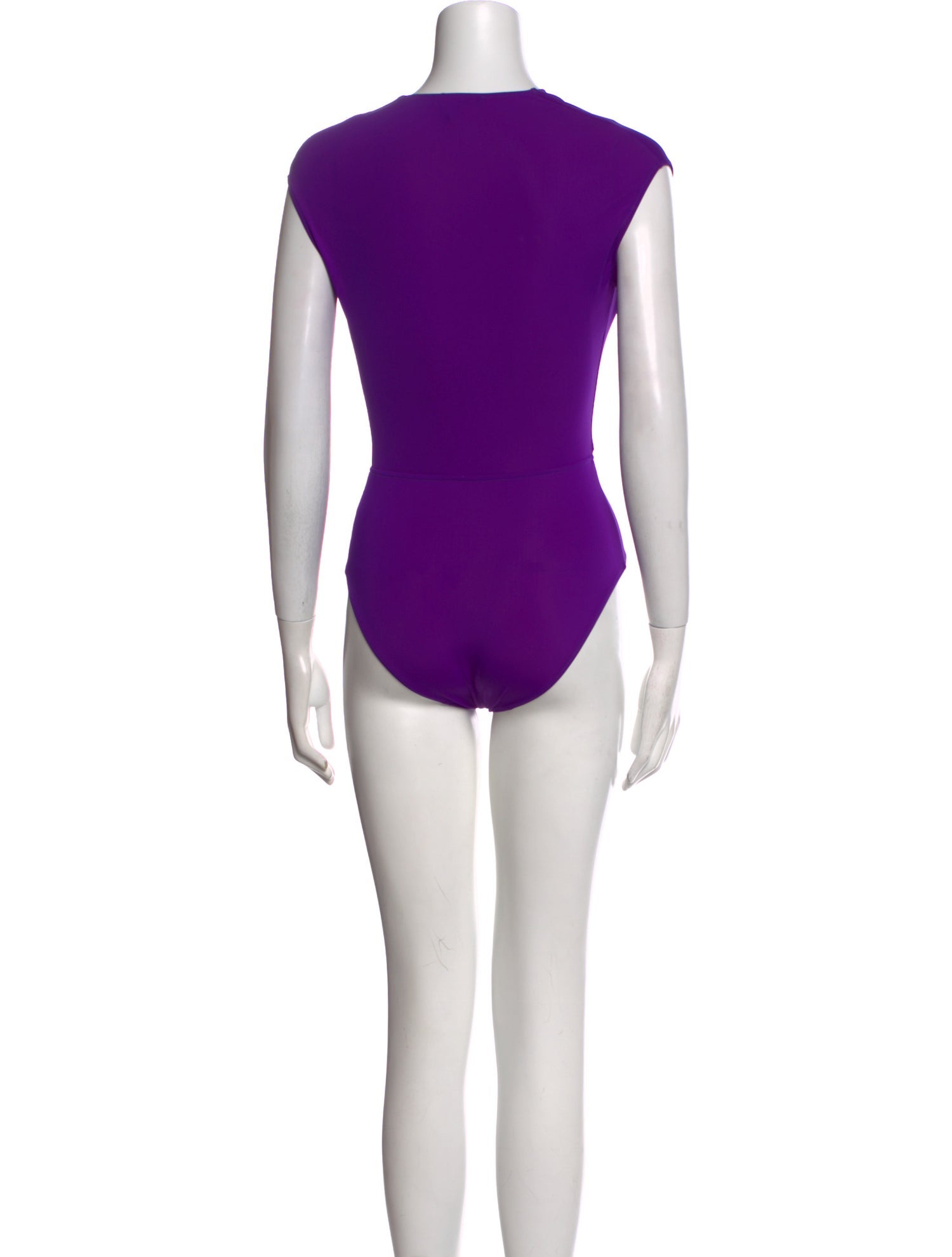 Maje V-Neck Short Sleeve Bodysuit