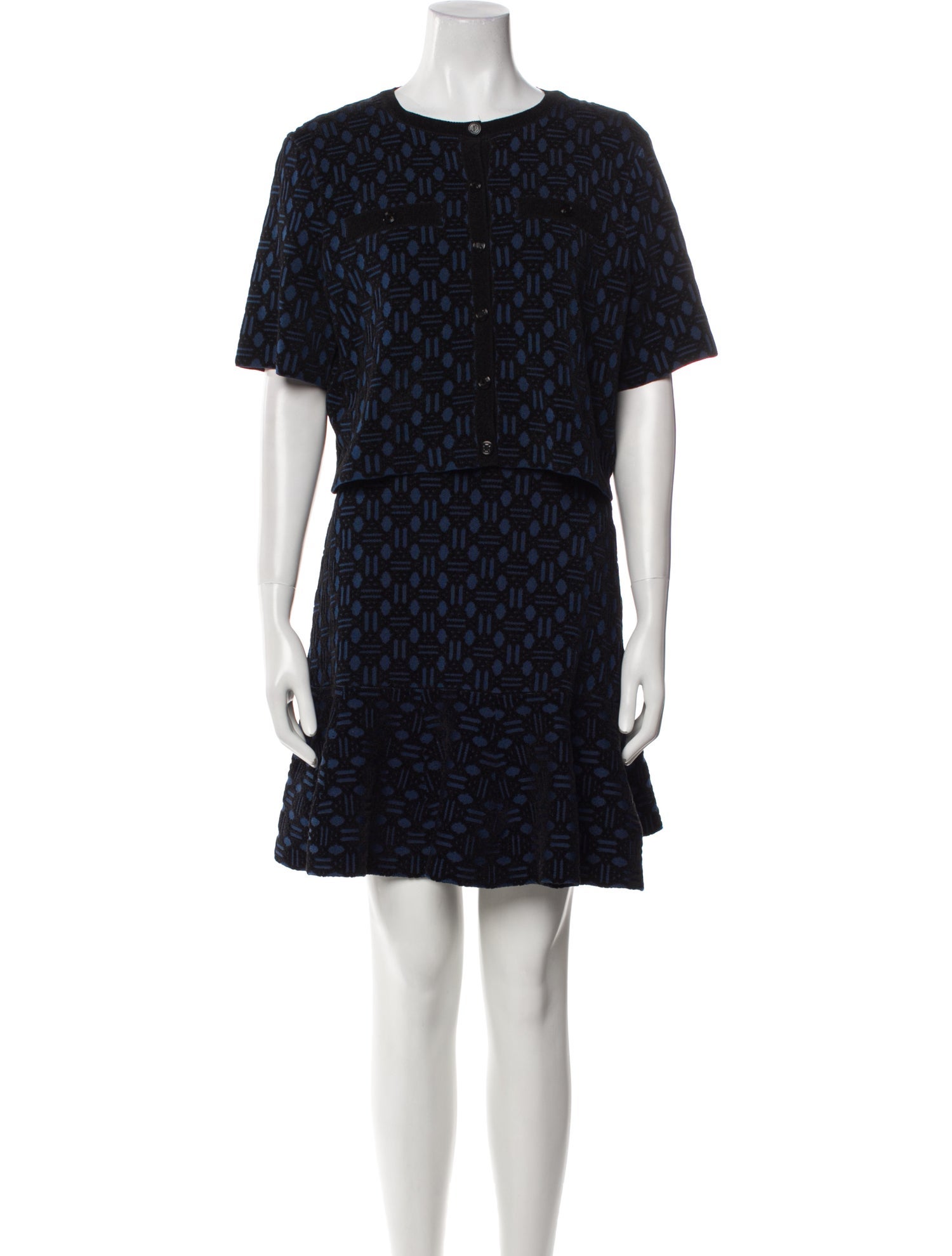 Maje Printed Dress Set