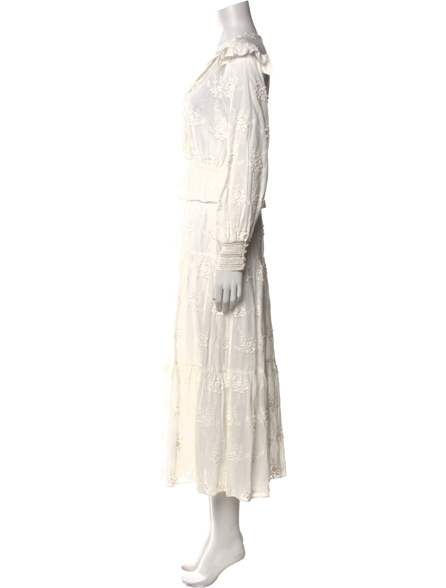 Maje V-Neck Long Dress w/ Tags