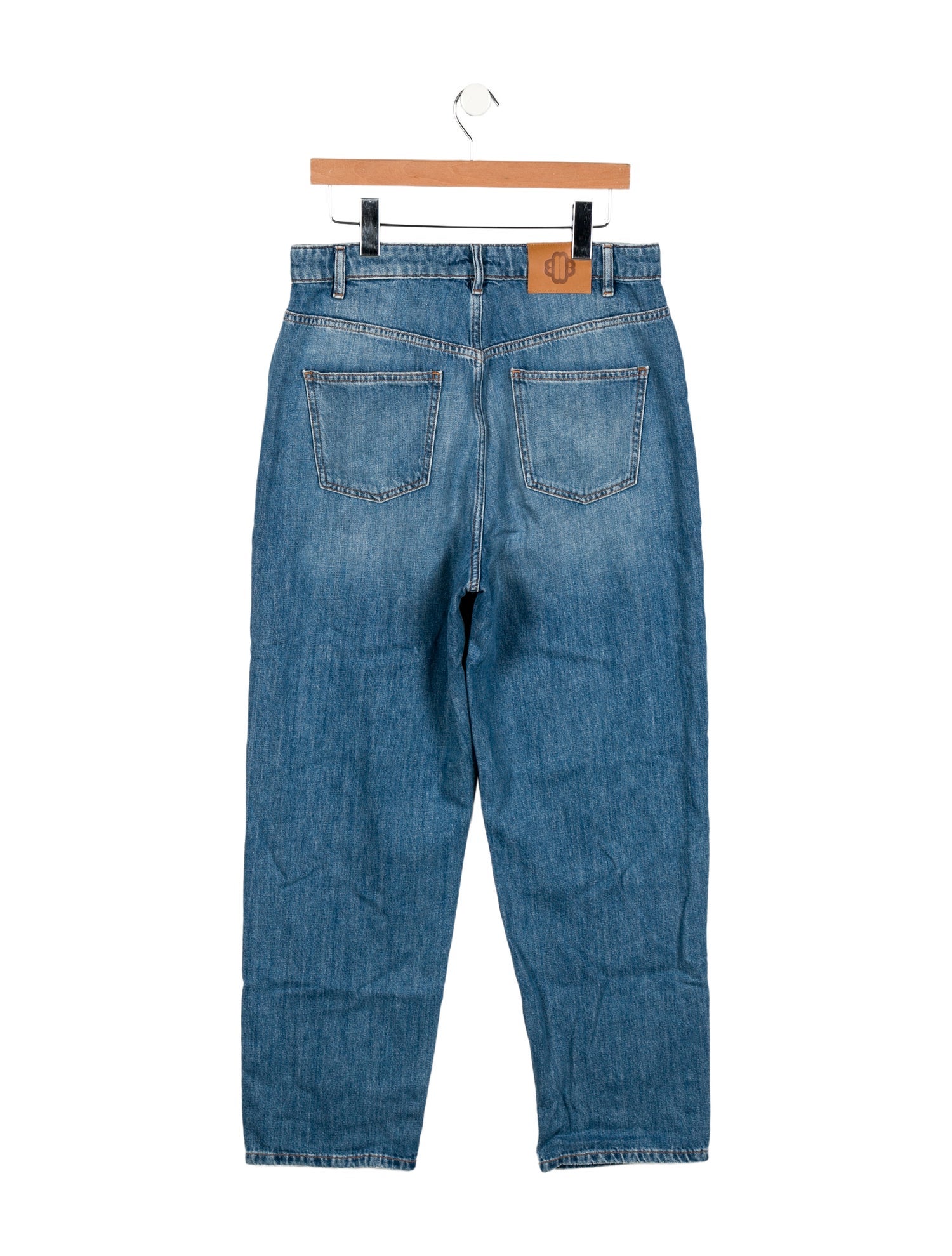 Maje High-Rise Straight Leg Jeans w/ Tags