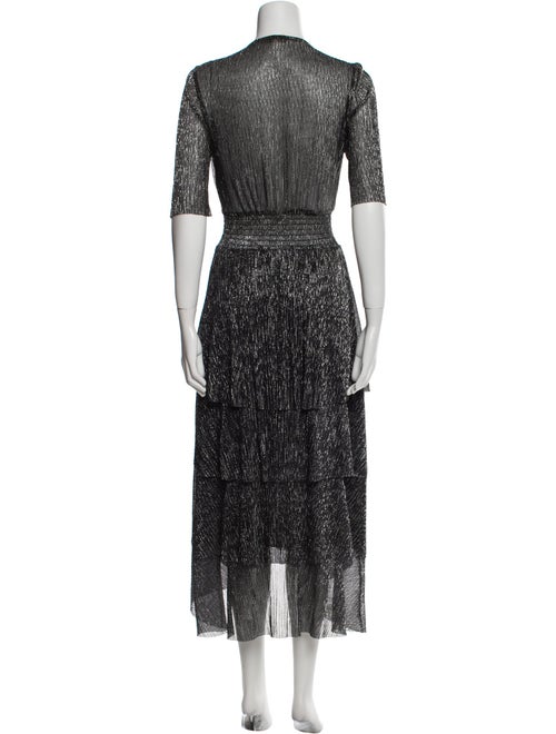 Maje Patterned Long Dress