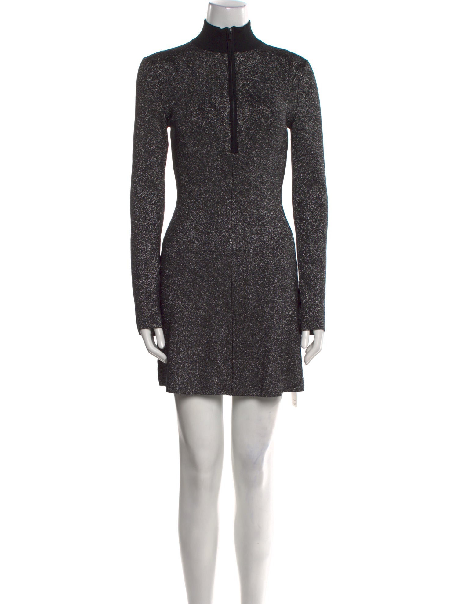Maje Mock Neck Mini Dress w/ Tags