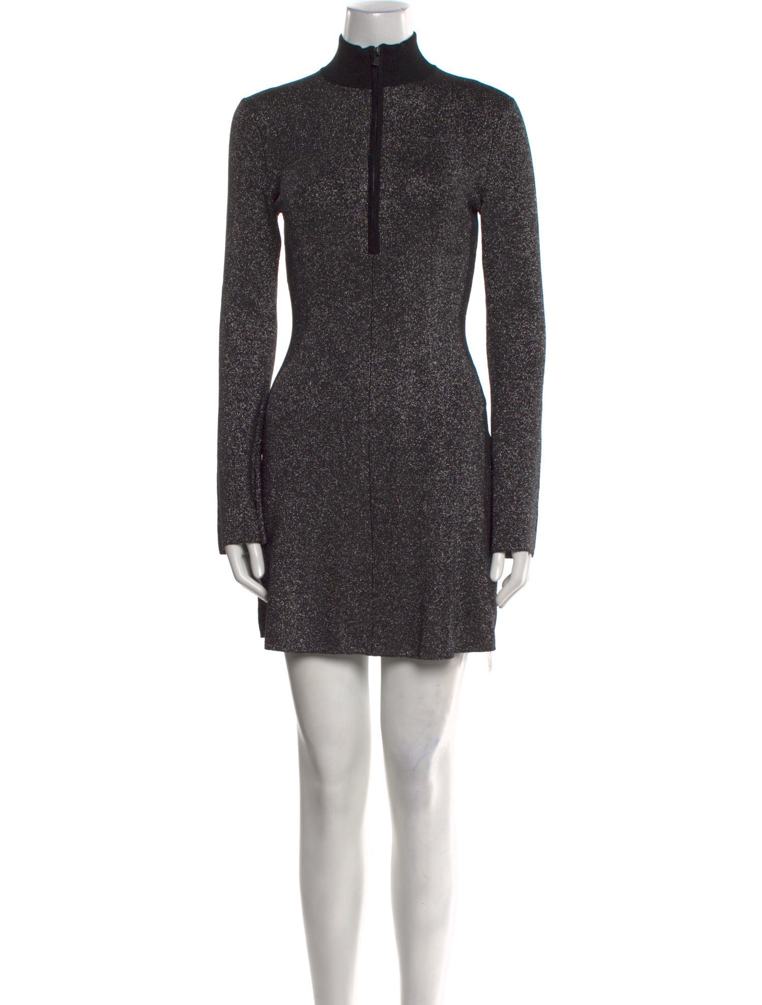 Maje Mock Neck Mini Dress w/ Tags