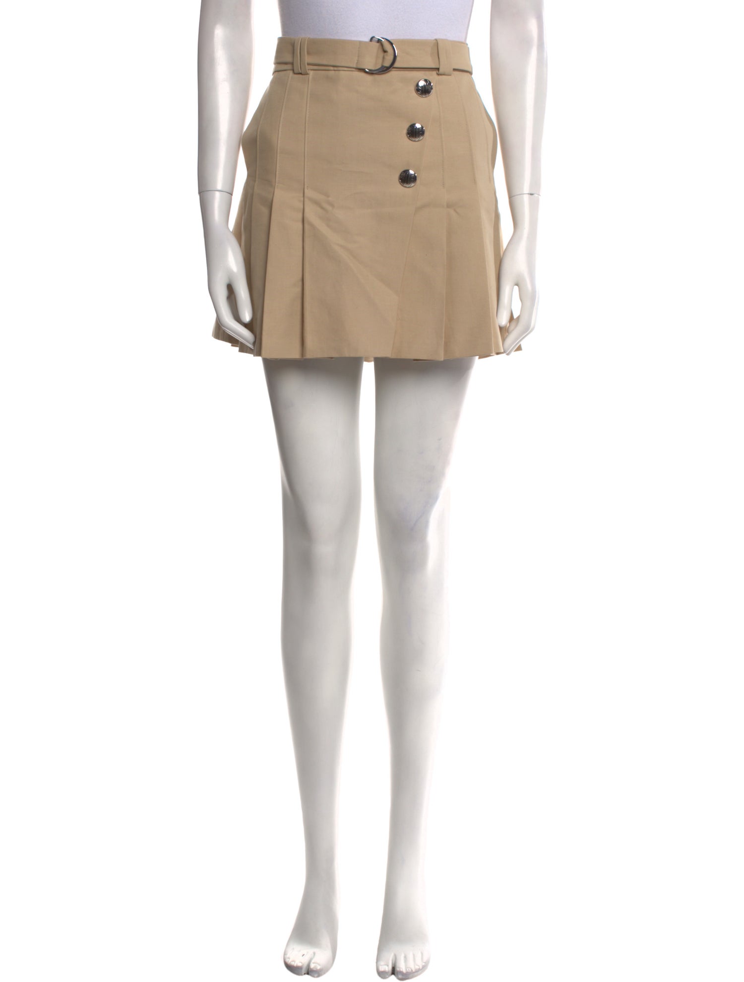 Maje Pleated Accents Mini Skirt w/ Tags