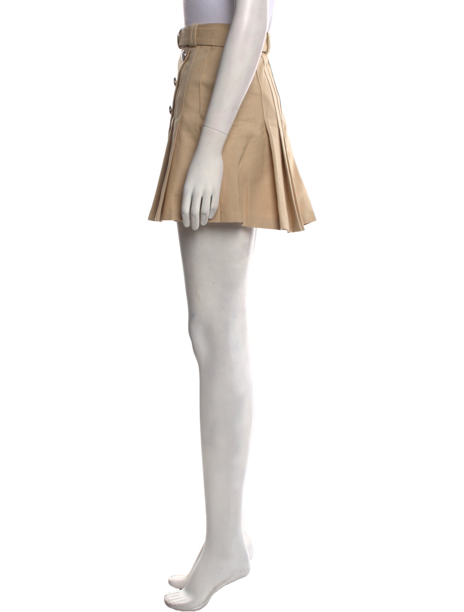 Maje Pleated Accents Mini Skirt w/ Tags