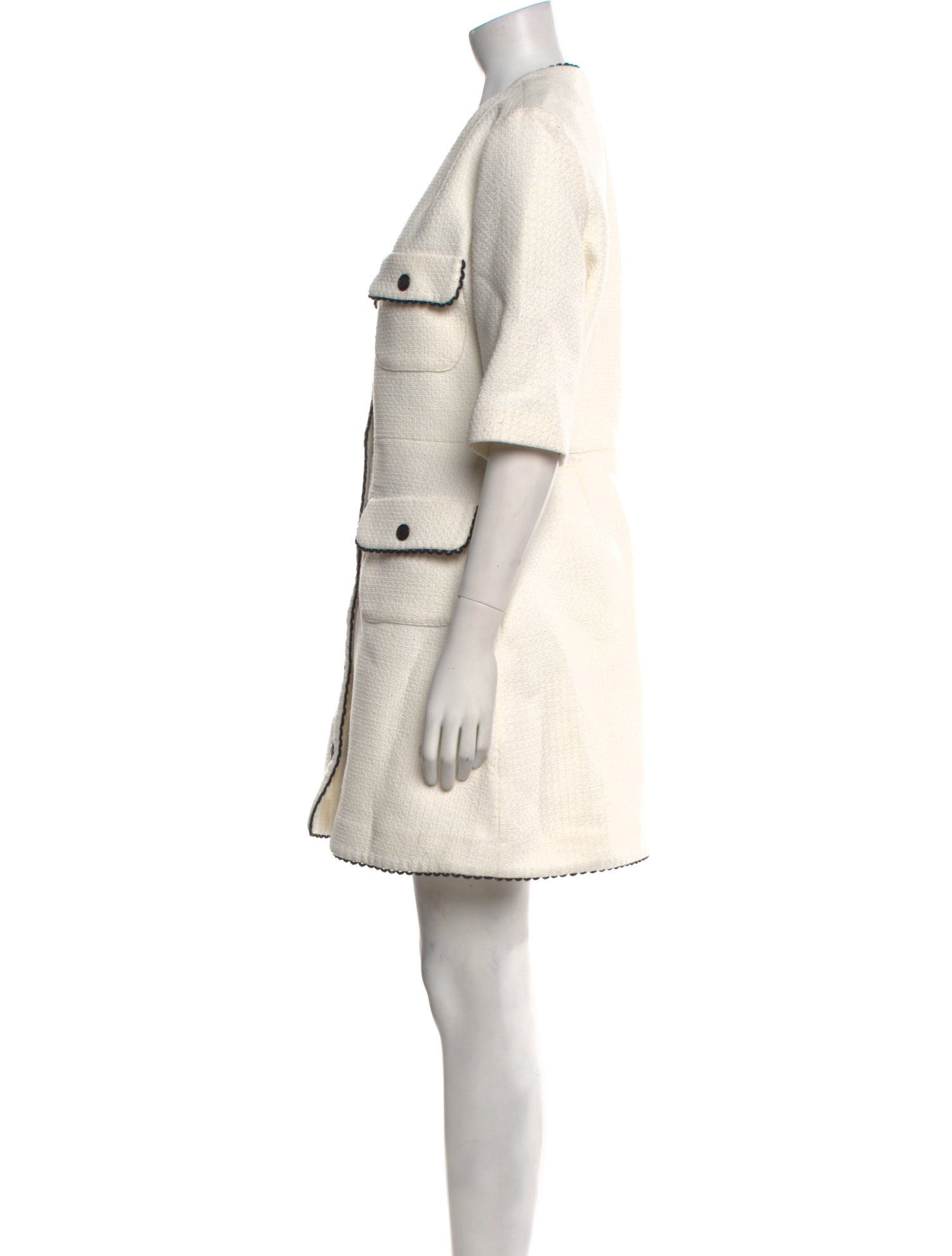 Maje V-Neck Mini Dress w/ Tags