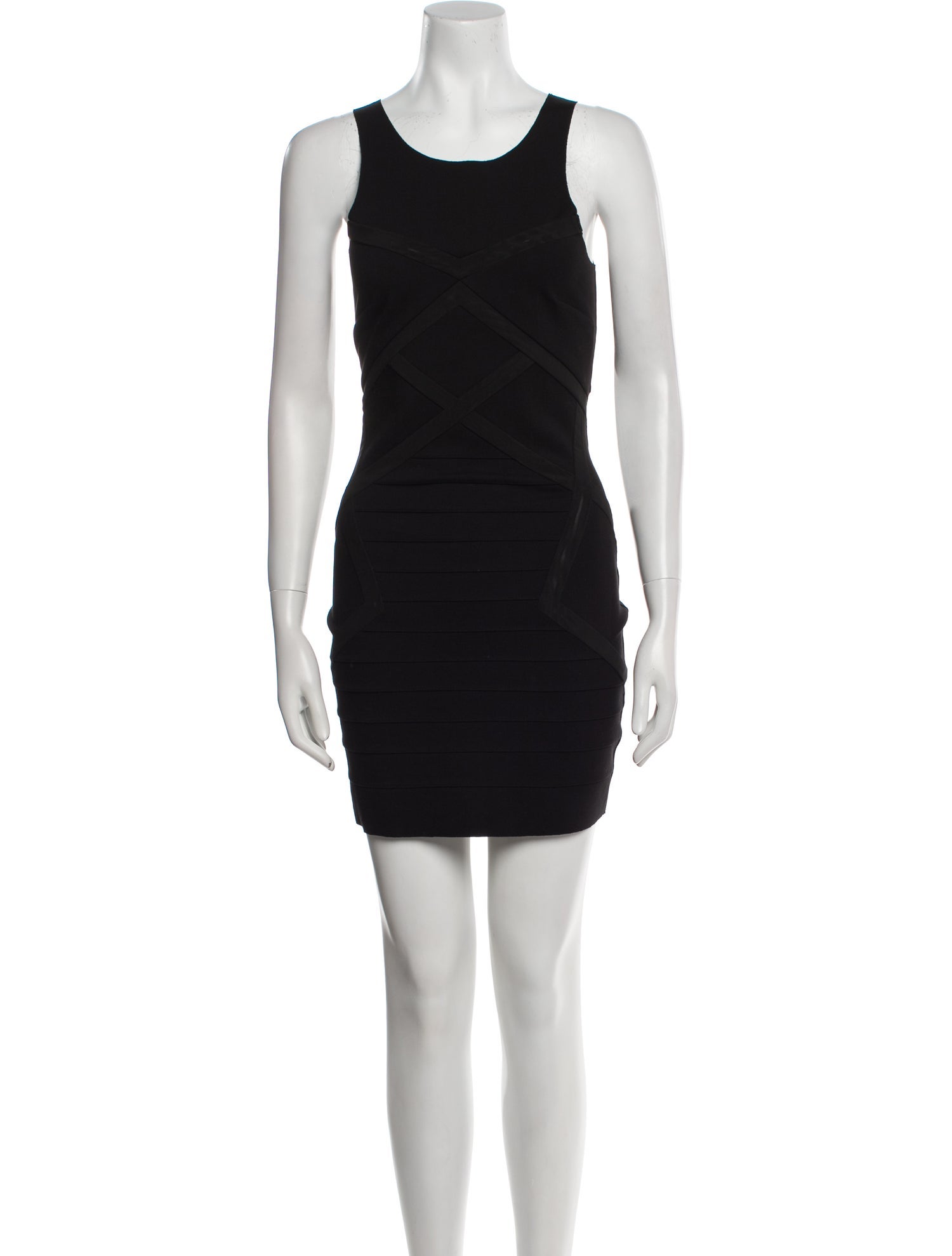 Maje Scoop Neck Mini Dress