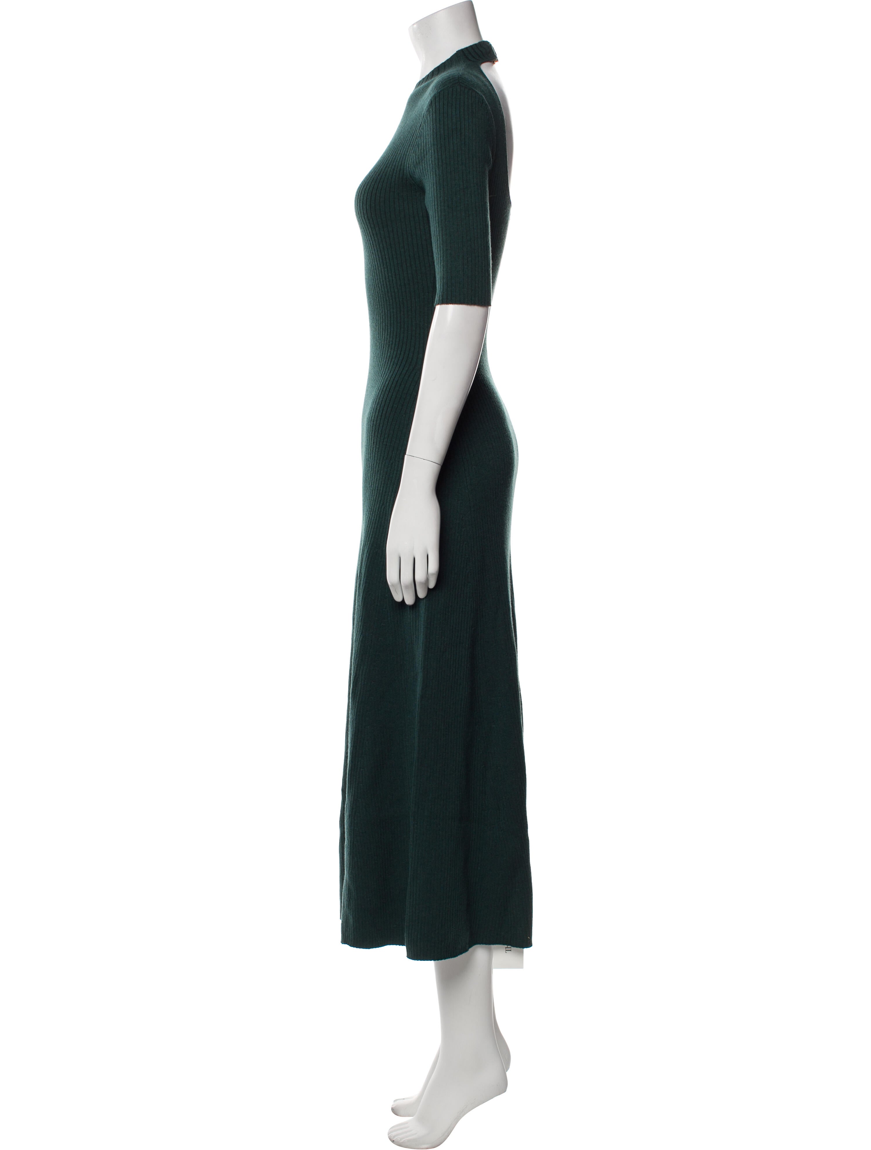 Maje Mock Neck Long Dress w/ Tags