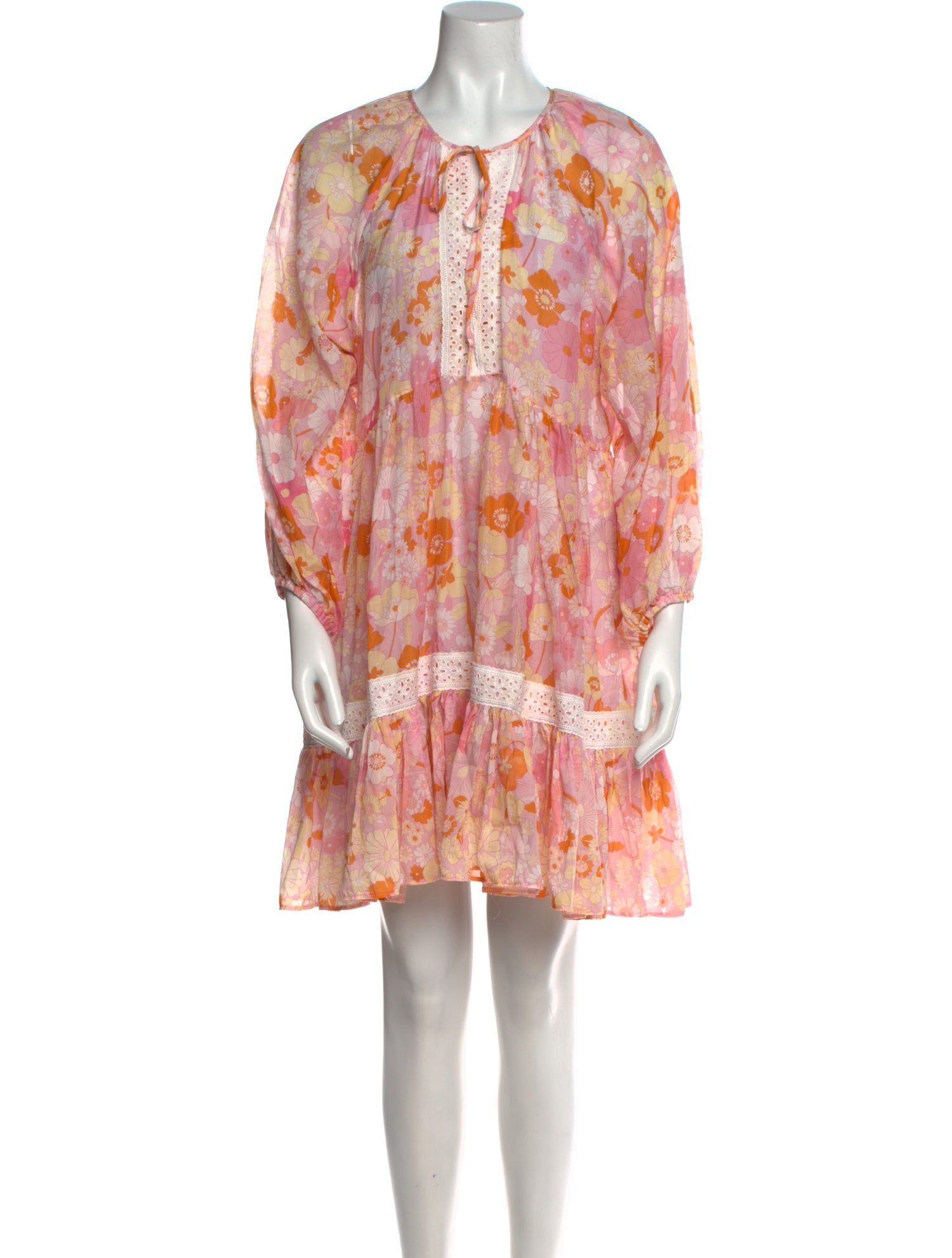 Maje Floral Print Mini Dress w/ Tags