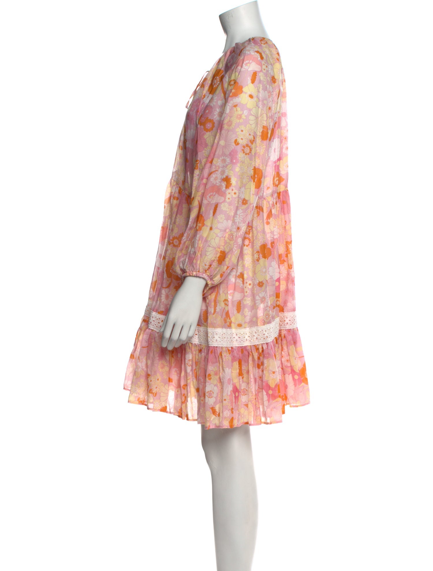 Maje Floral Print Mini Dress w/ Tags