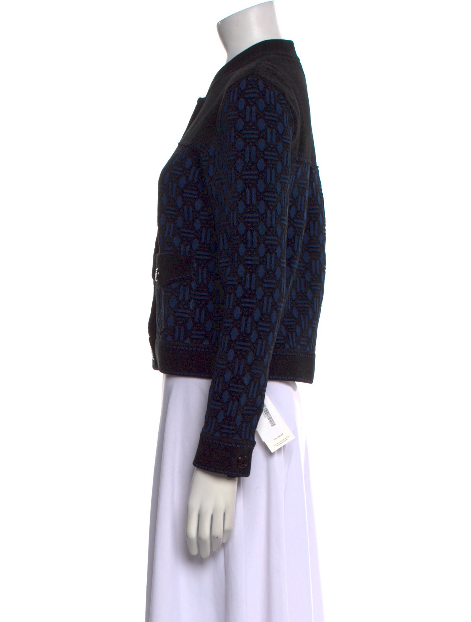 Maje Printed Crew Neck Sweater w/ Tags