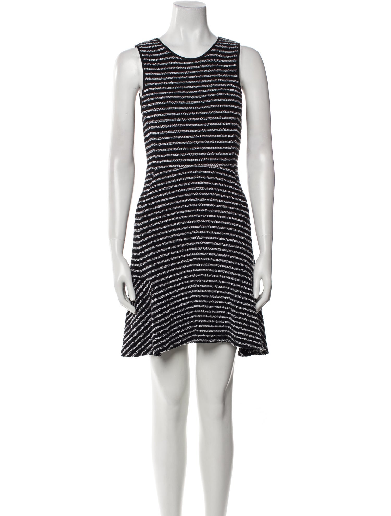 Maje Striped Mini Dress
