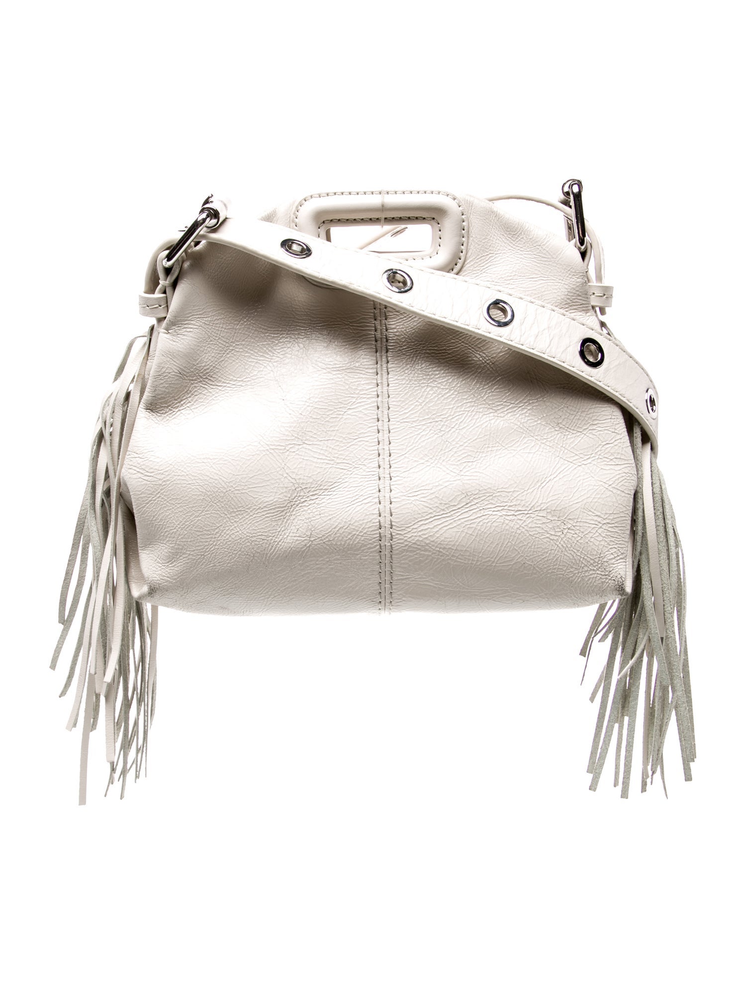 Maje Leather Crossbody Bag