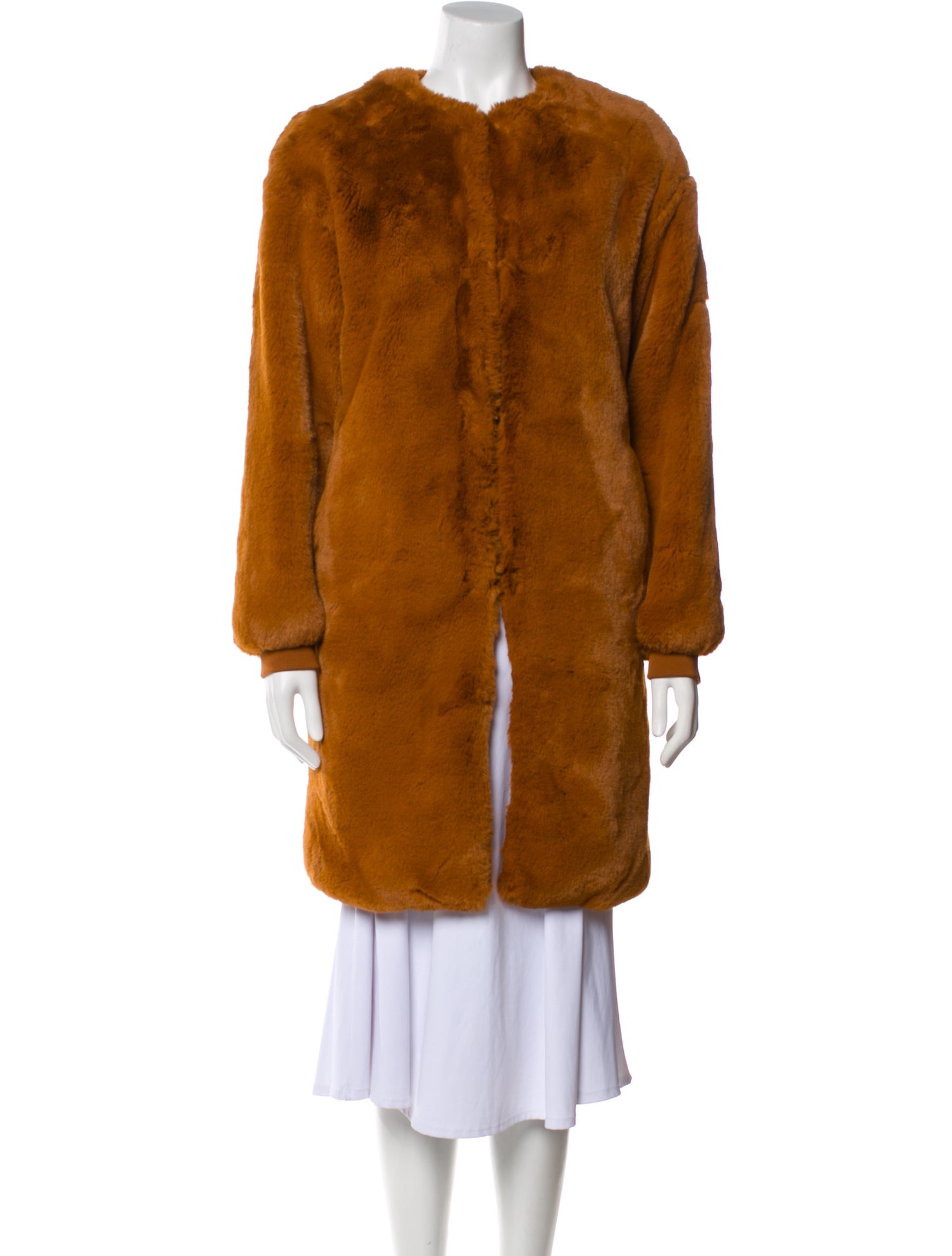Maje Faux Fur Coat