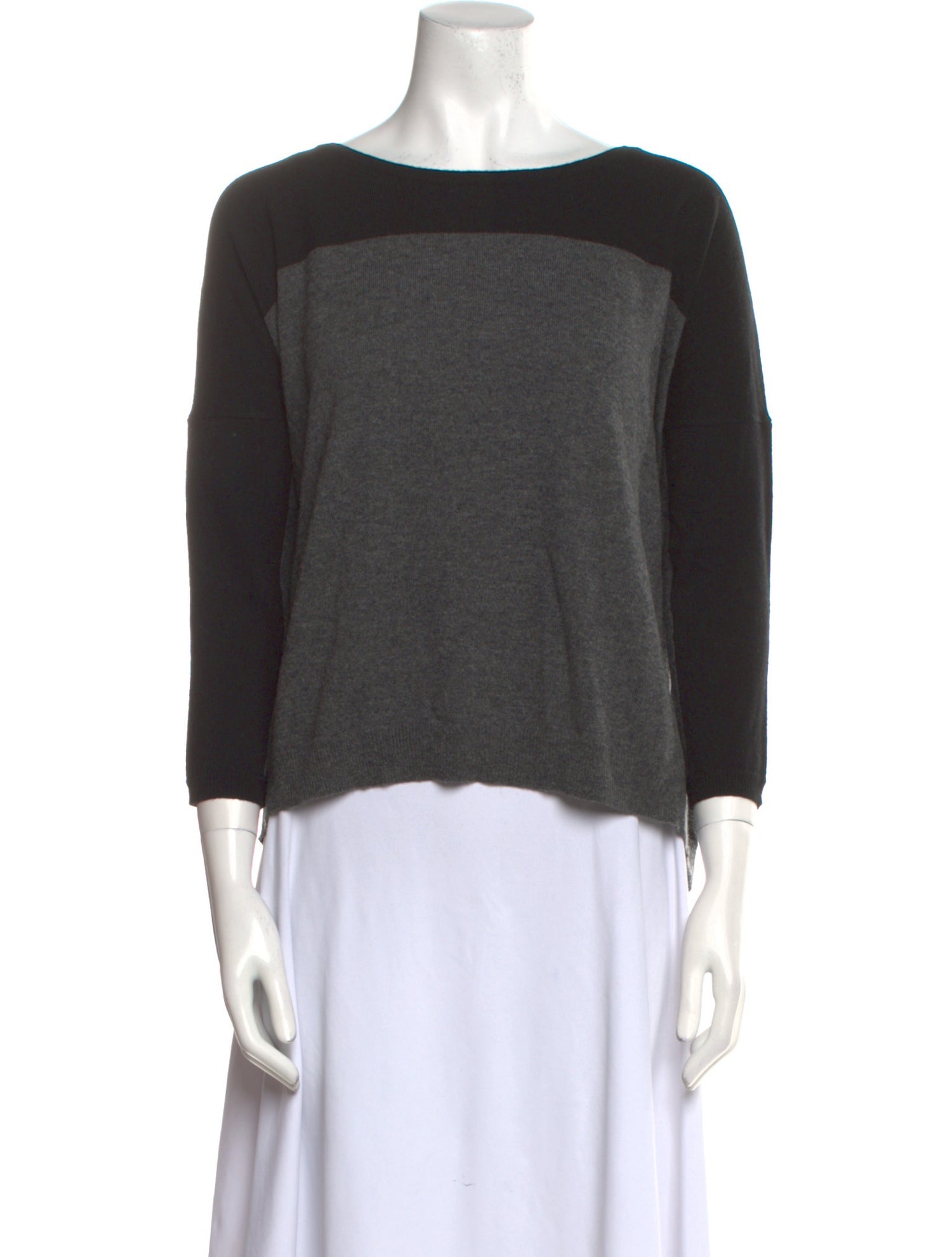 Maje Wool Bateau Neckline Top