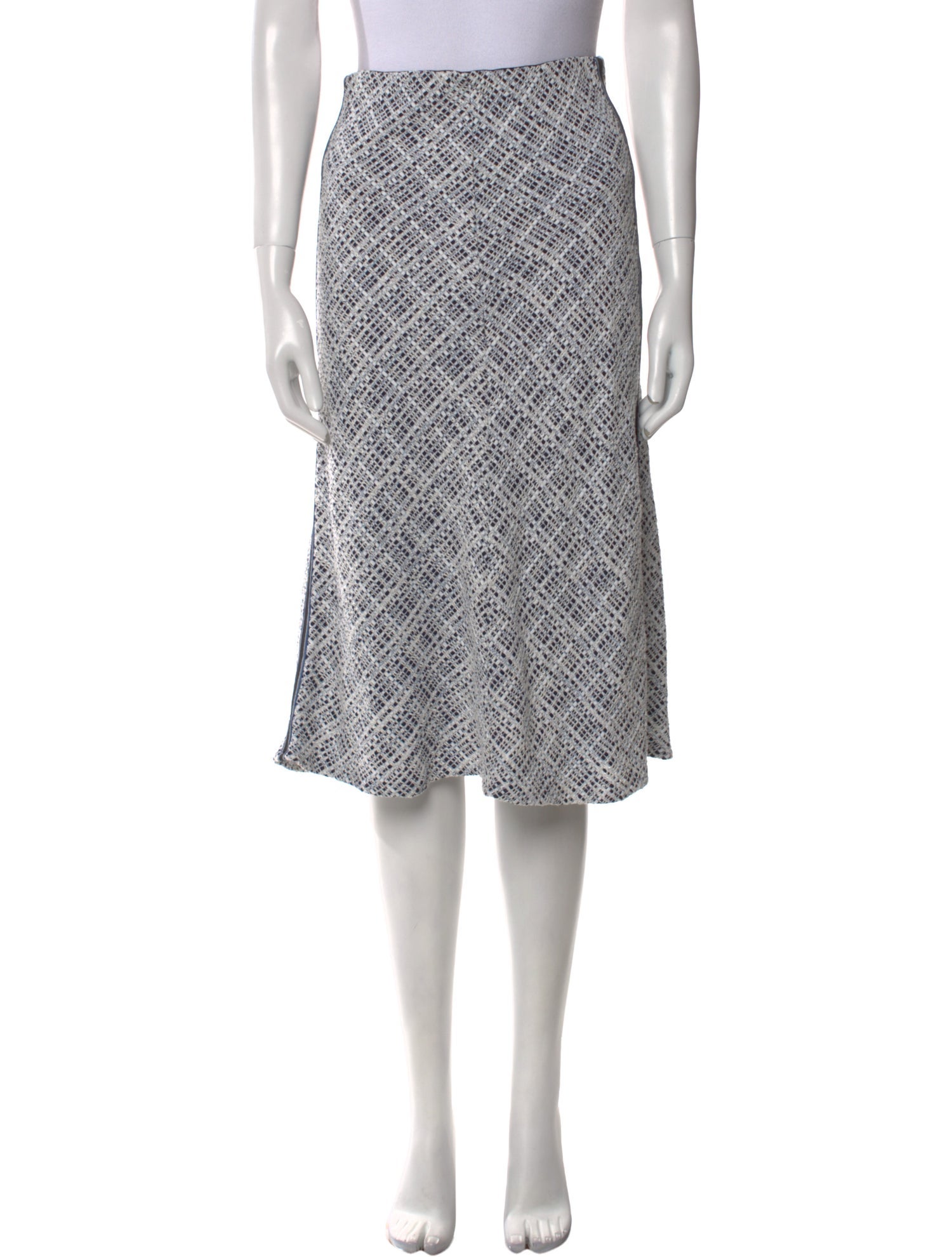 Maje Tweed Knee-Length Skirt