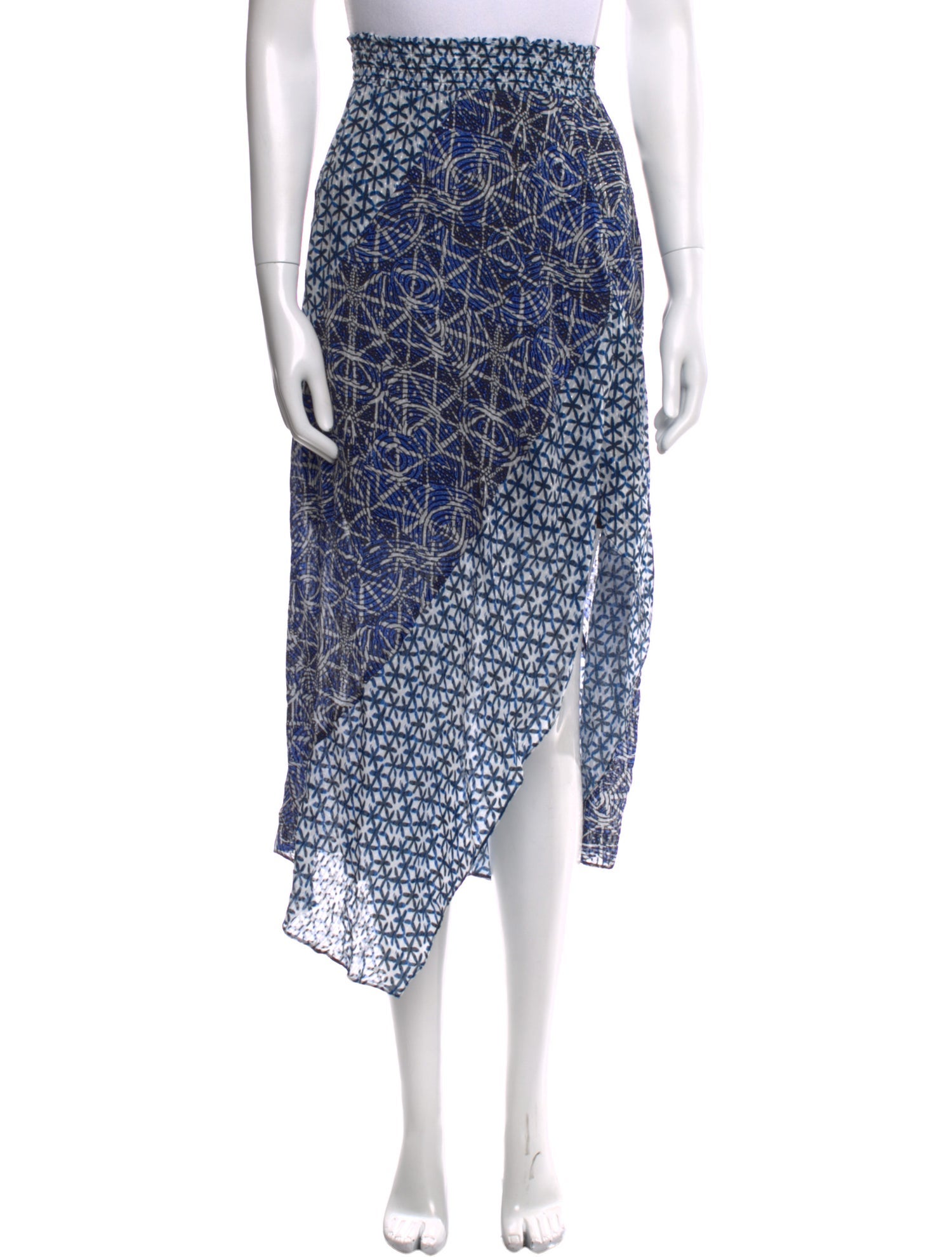 Maje Printed Midi Length Skirt w/ Tags