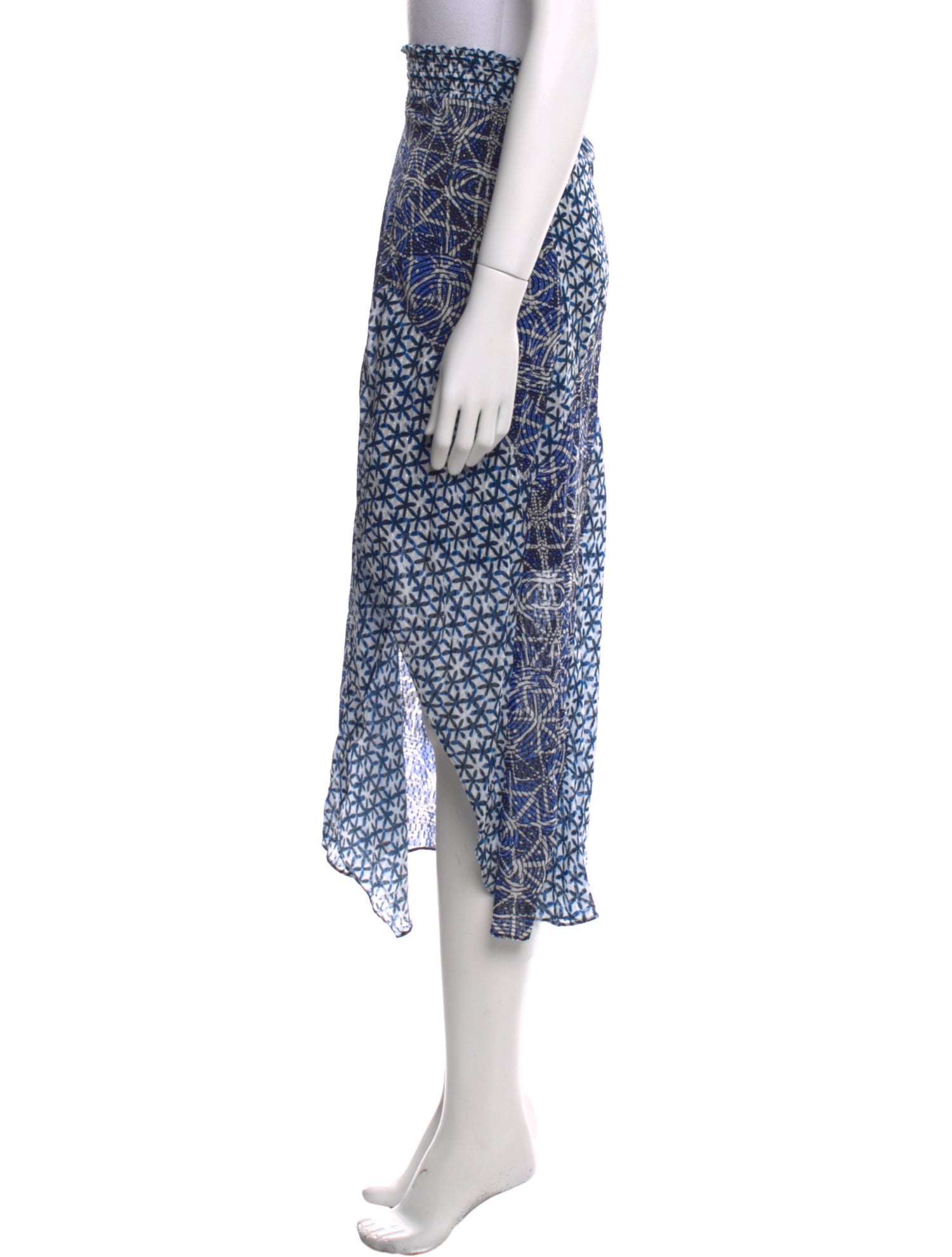 Maje Printed Midi Length Skirt w/ Tags