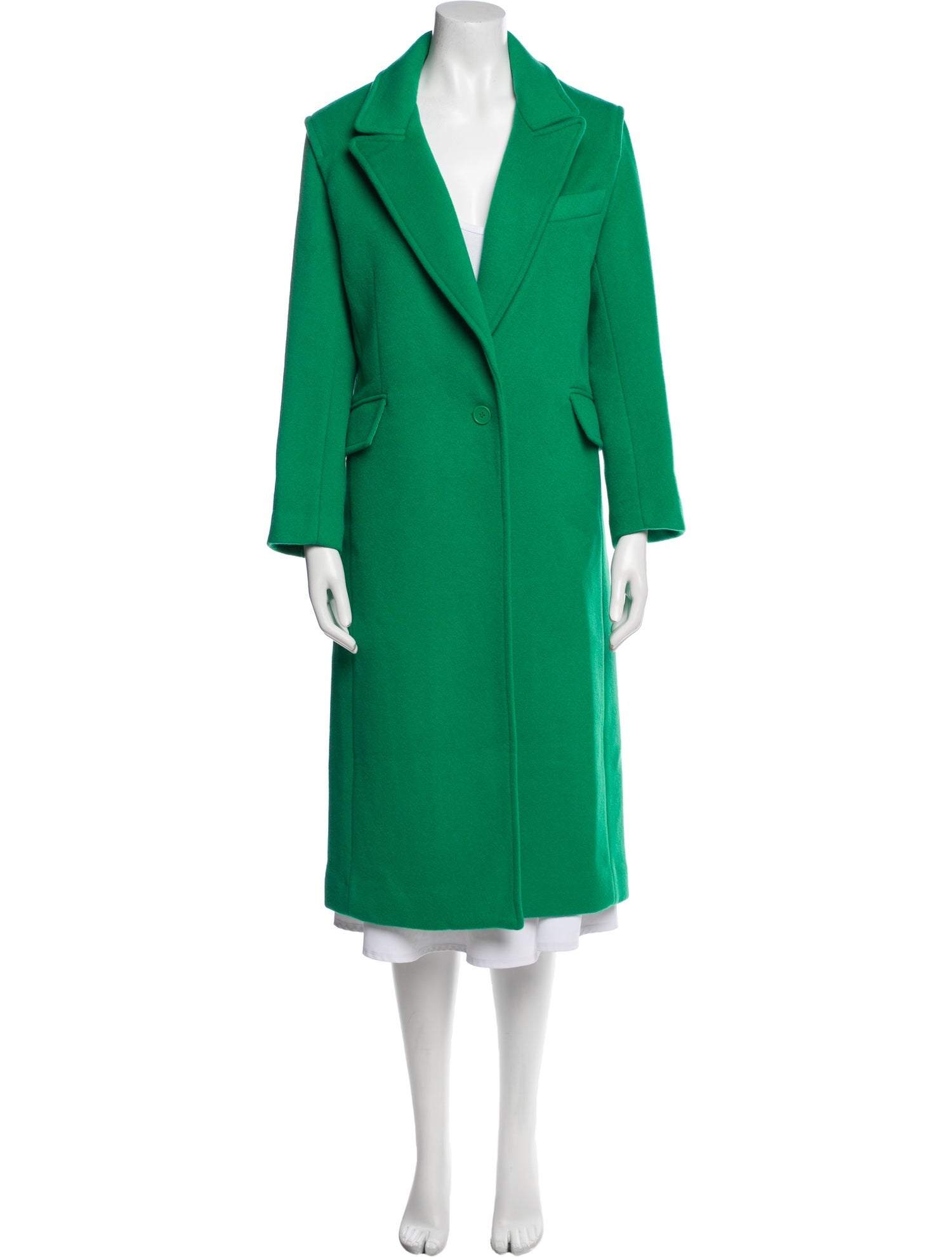 Maje Wool Trench Coat