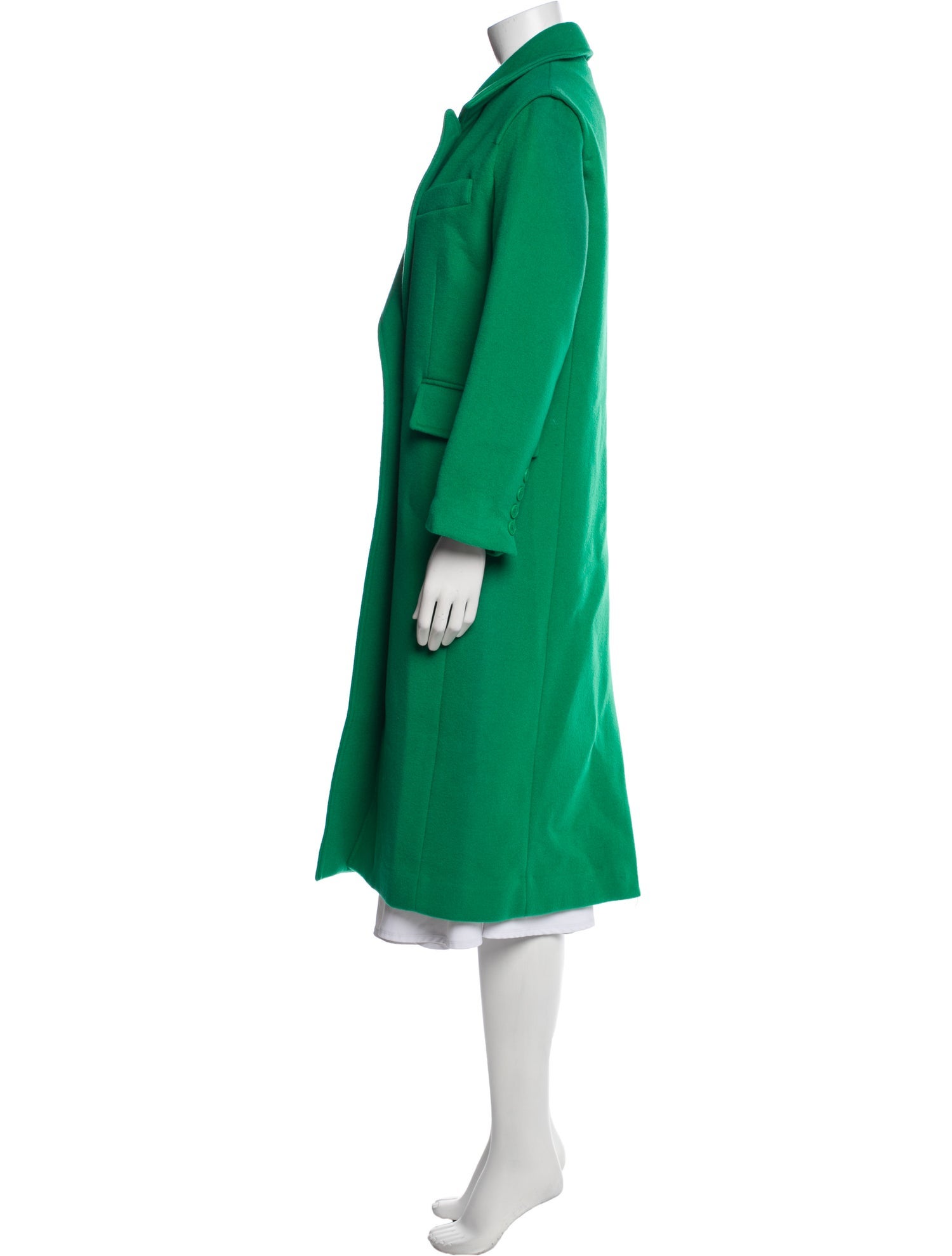 Maje Wool Trench Coat