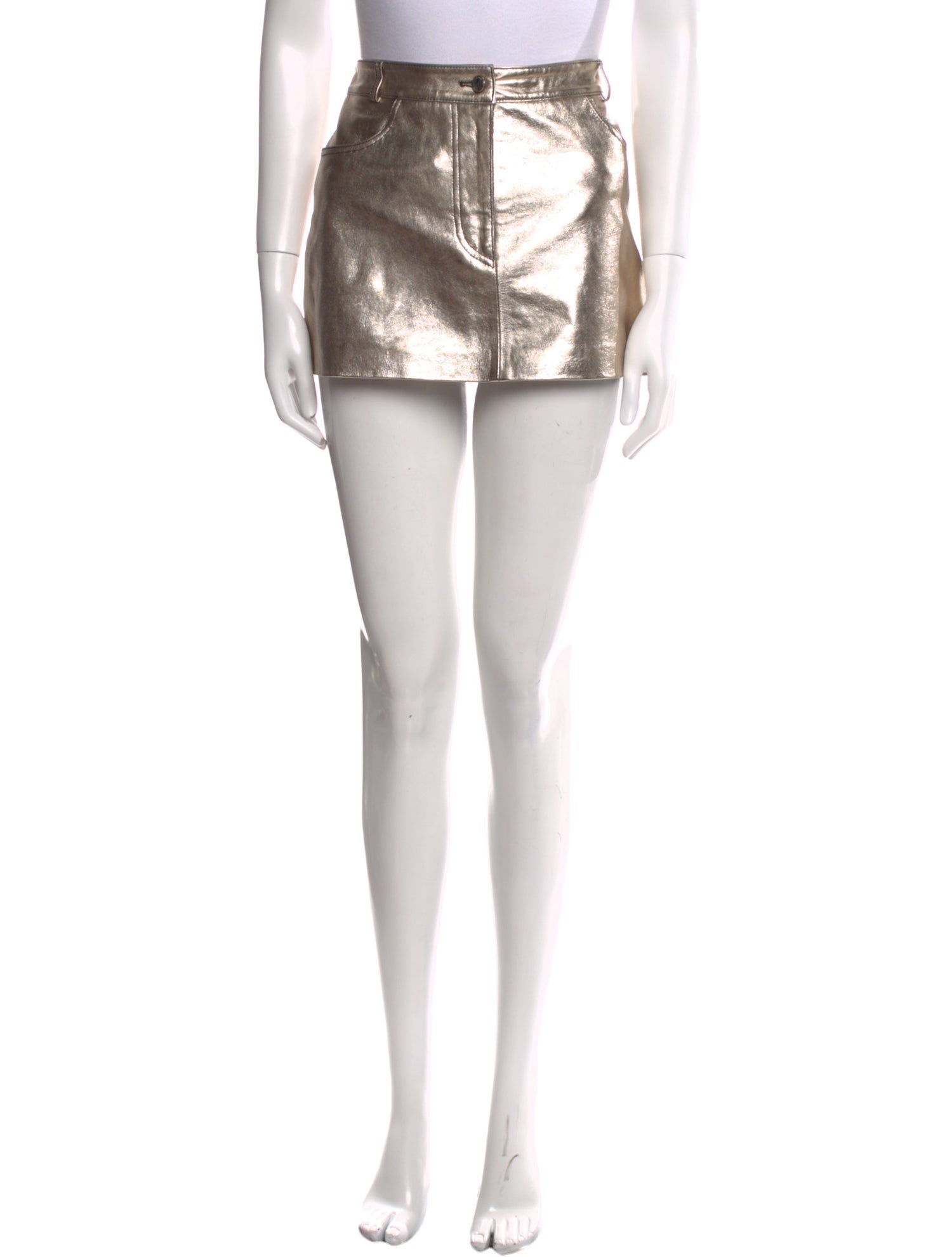 Maje Glitter Accents Mini Skirt