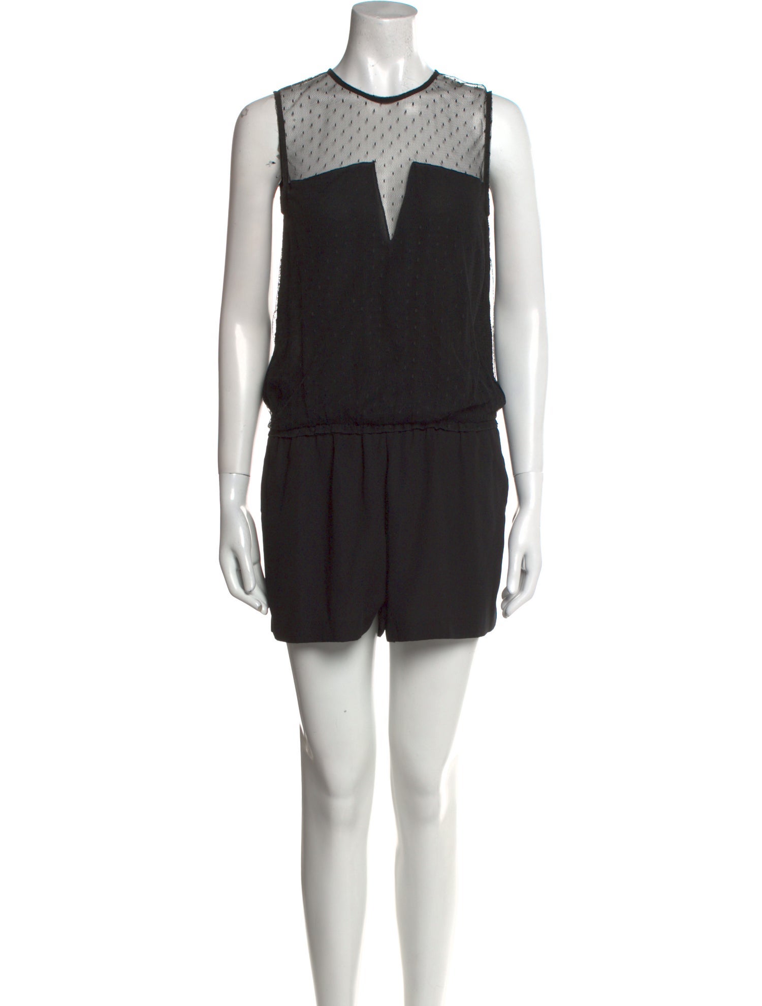 Maje Scoop Neck Romper