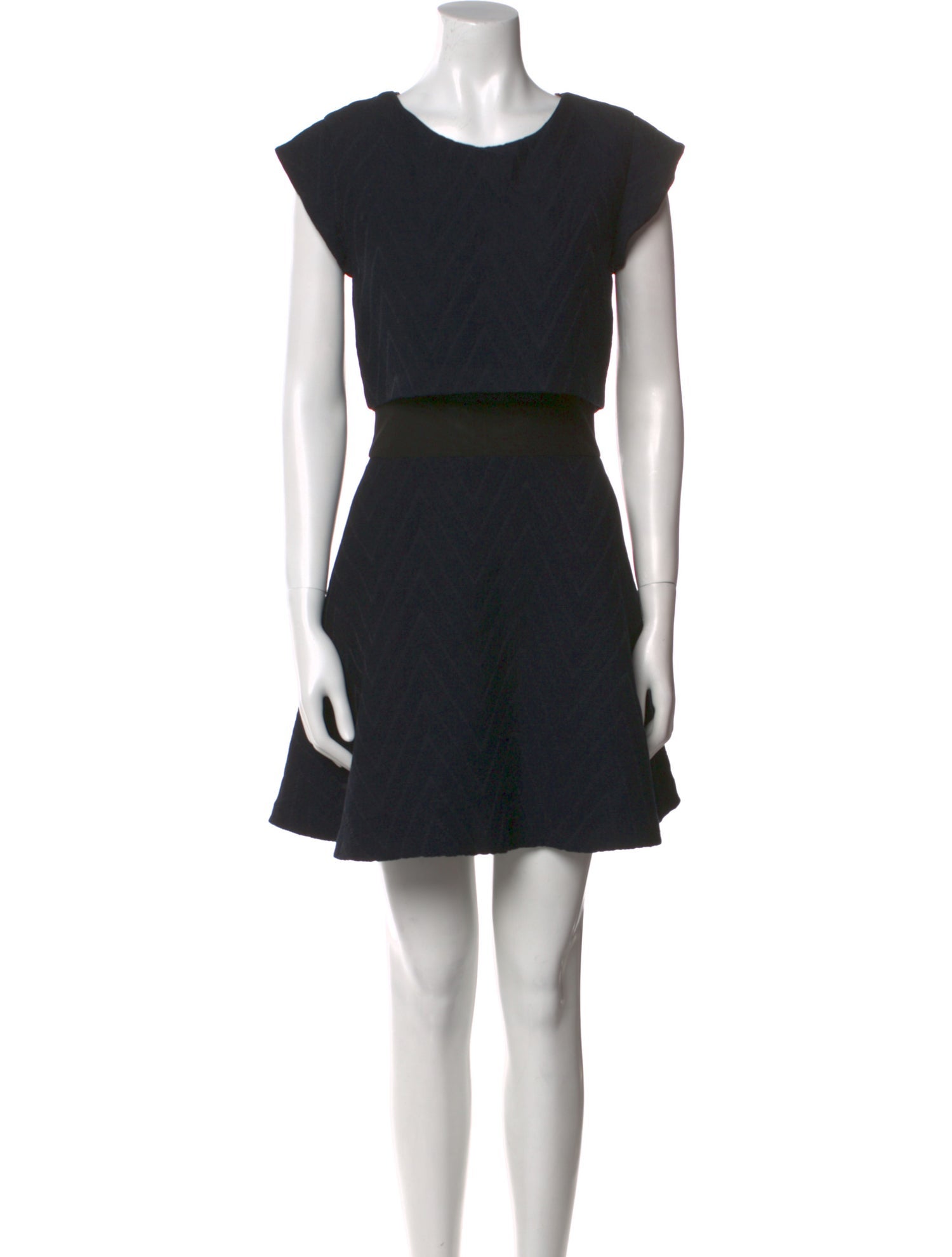 Maje Wool Mini Dress