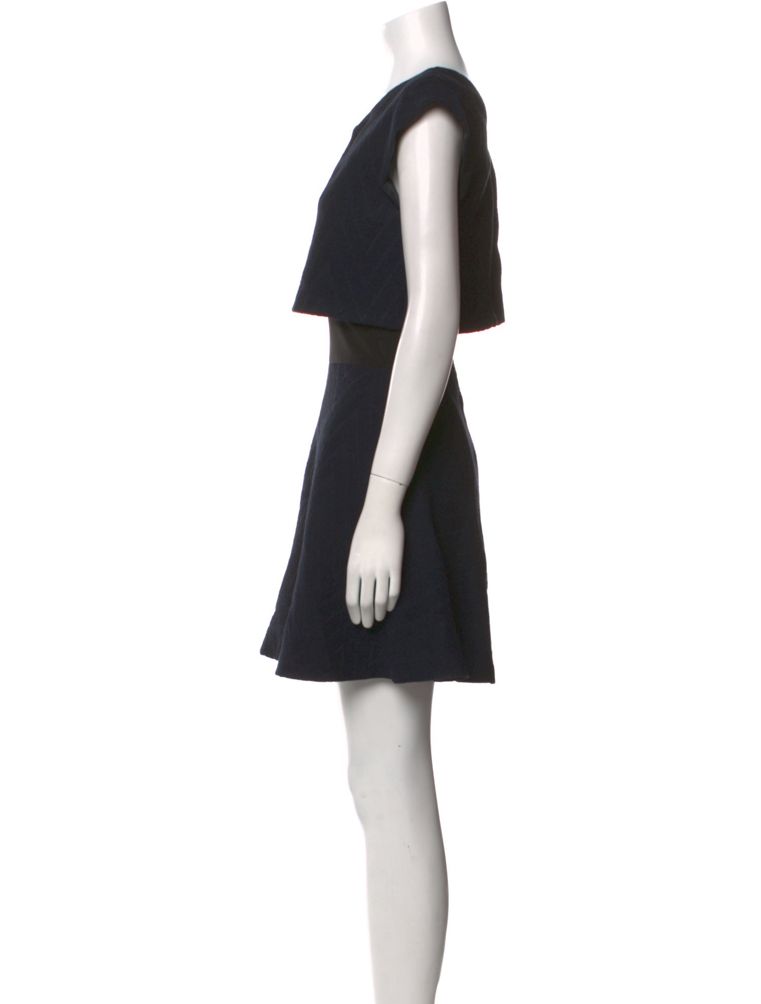 Maje Wool Mini Dress