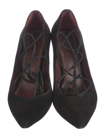 Maje Suede Pumps