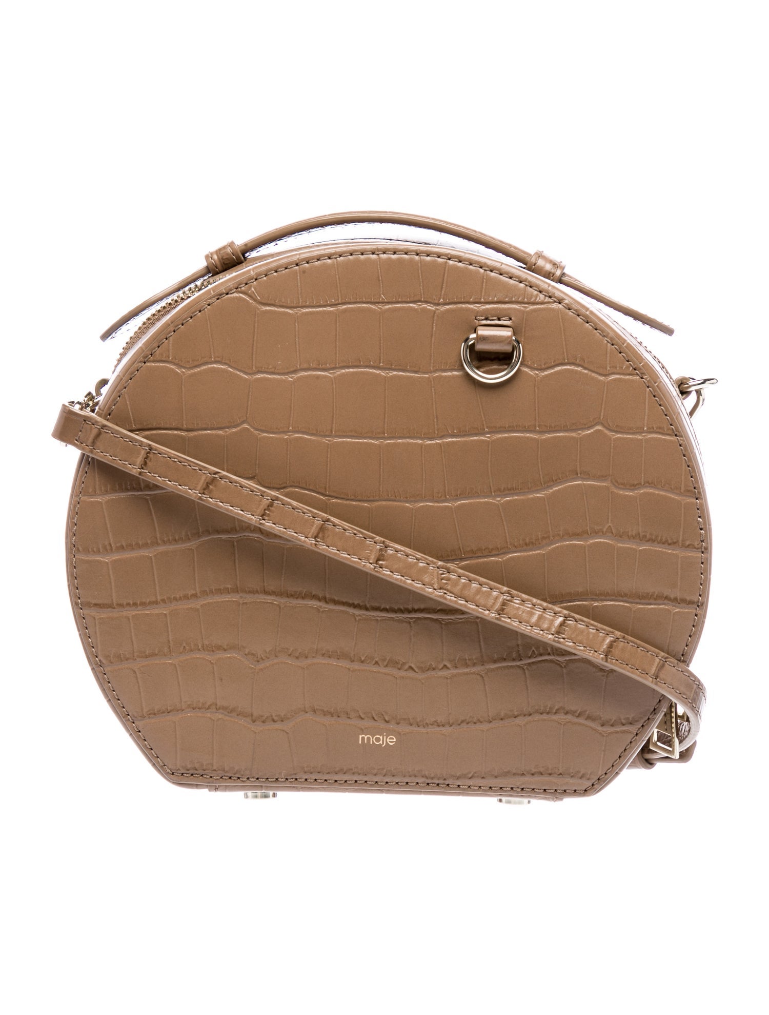Maje Leather Crossbody Bag