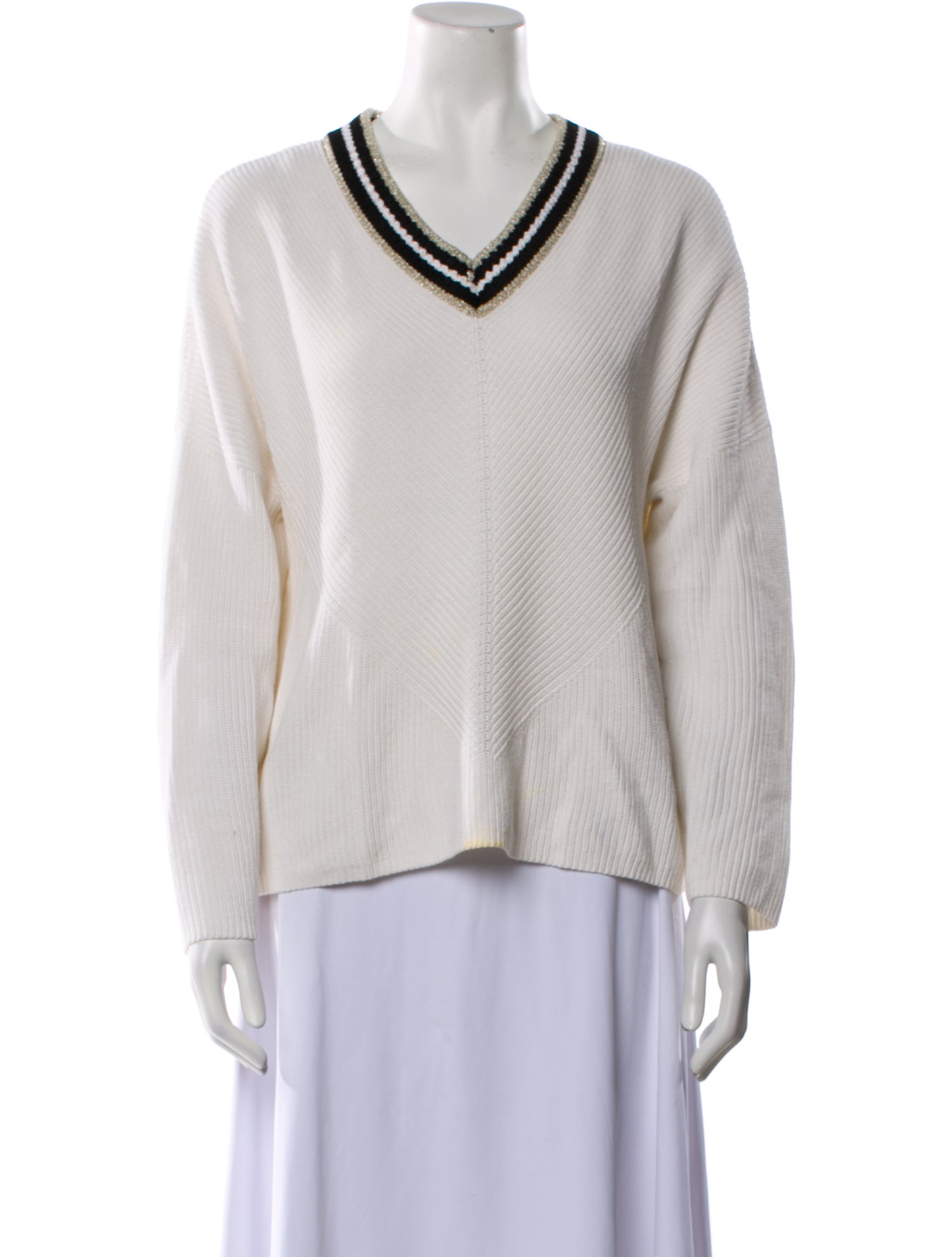 Maje V-Neck Sweater