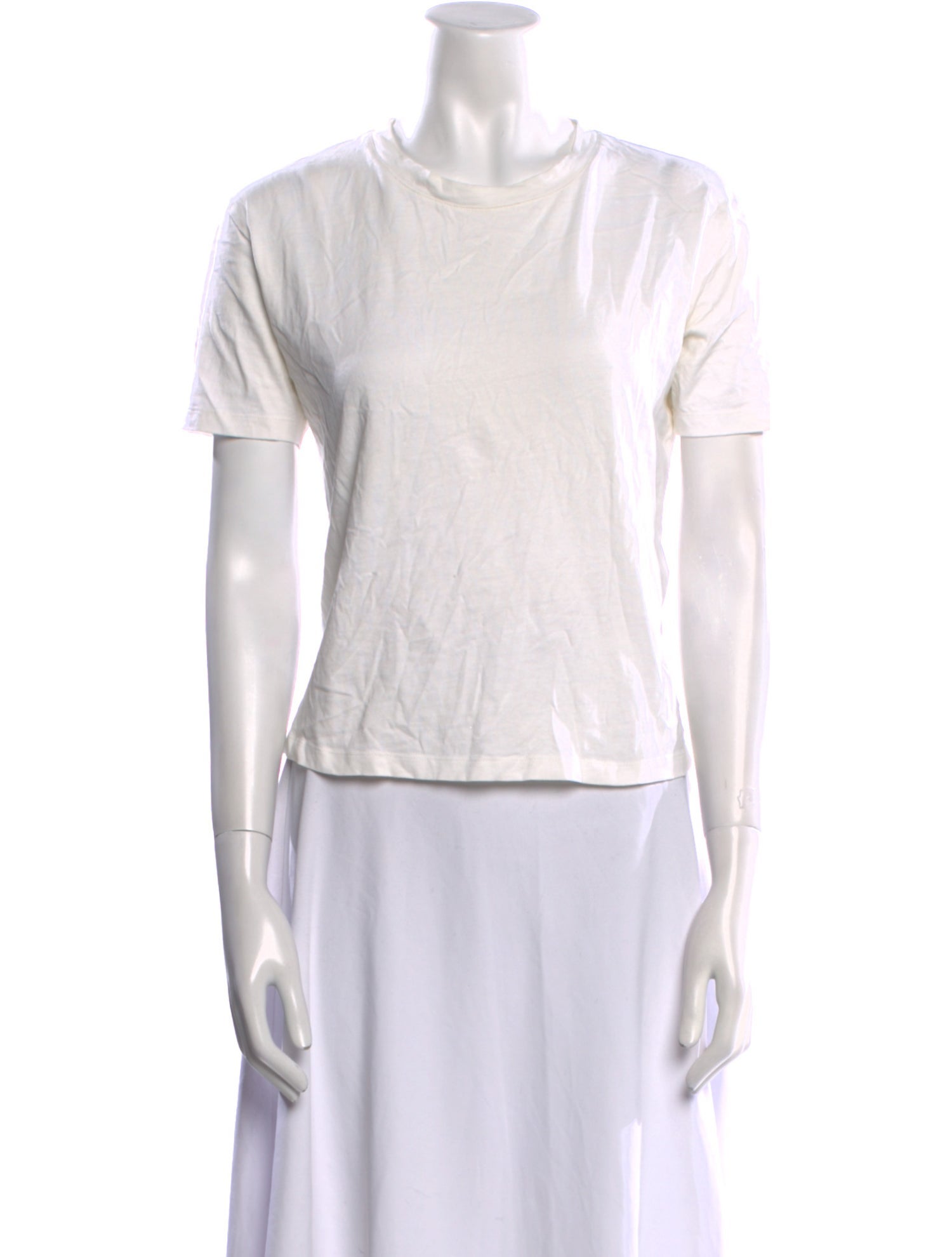 Maje Cowl Neck Short Sleeve T-Shirt