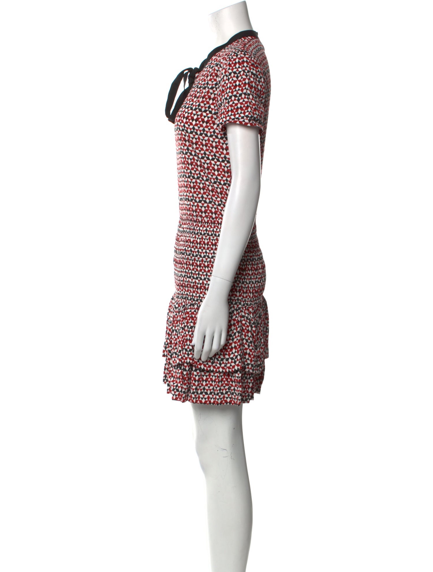 Maje Printed Mini Dress