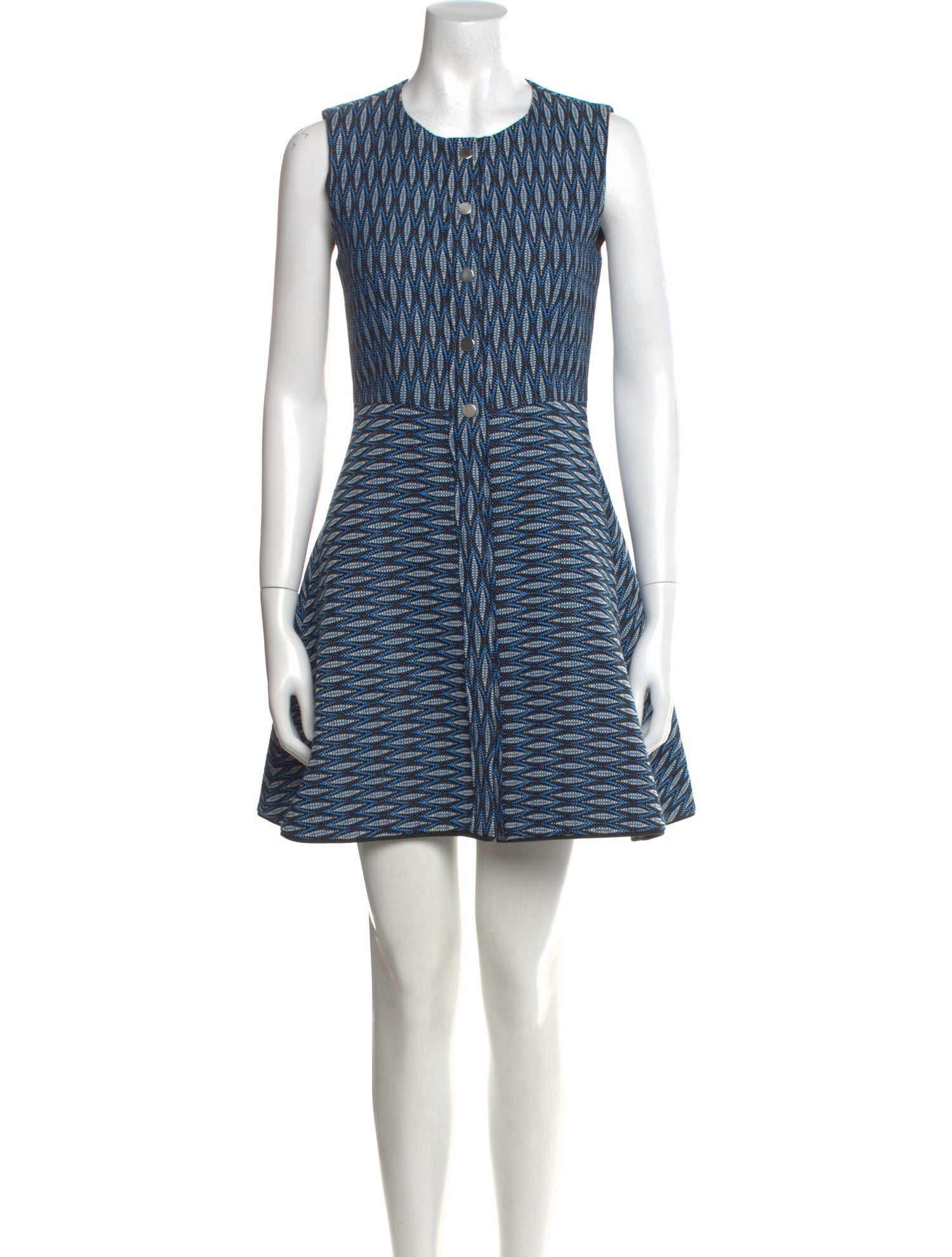 Maje Striped Mini Dress