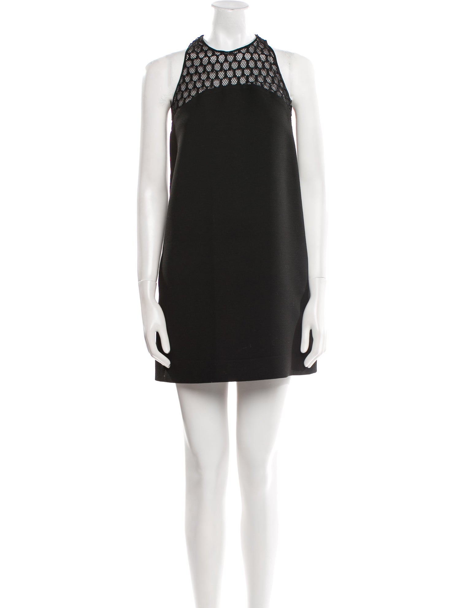 Maje Crew Neck Mini Dress