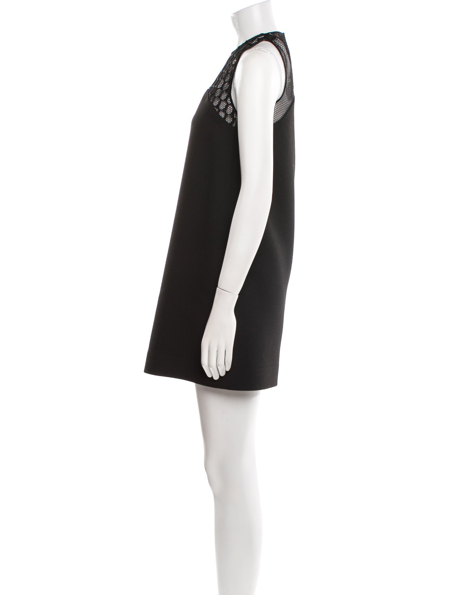 Maje Crew Neck Mini Dress