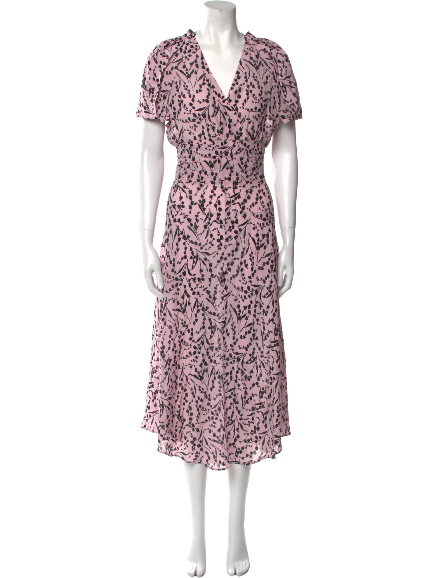 Maje Silk Long Dress