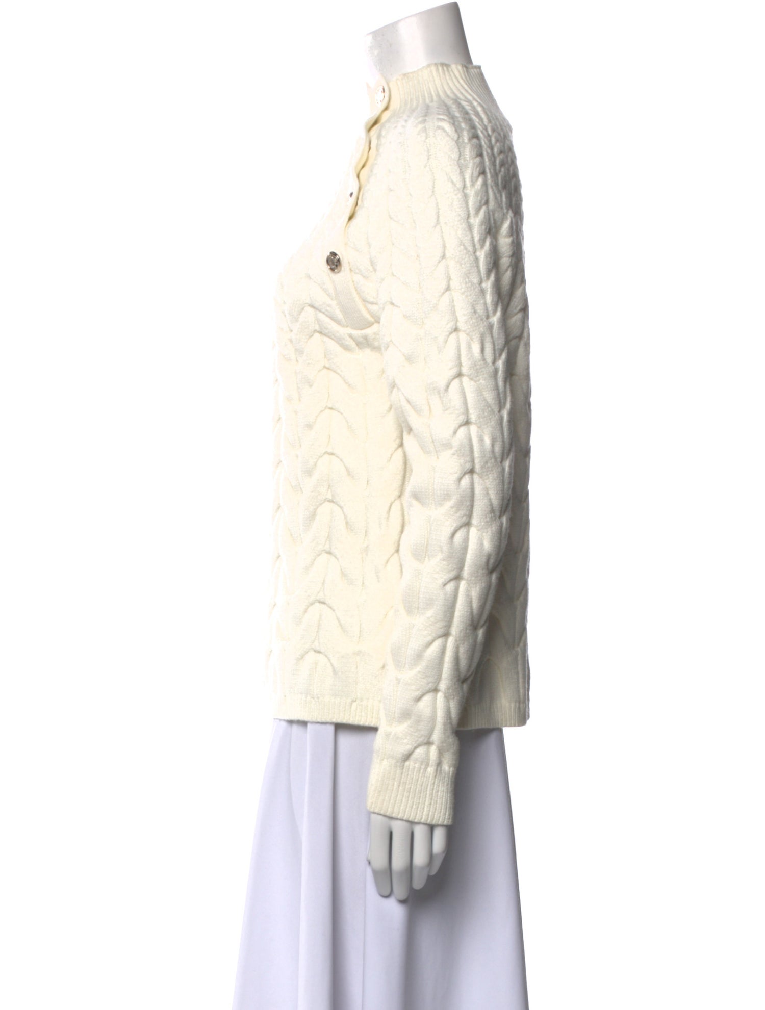 Maje Mock Neck Sweater