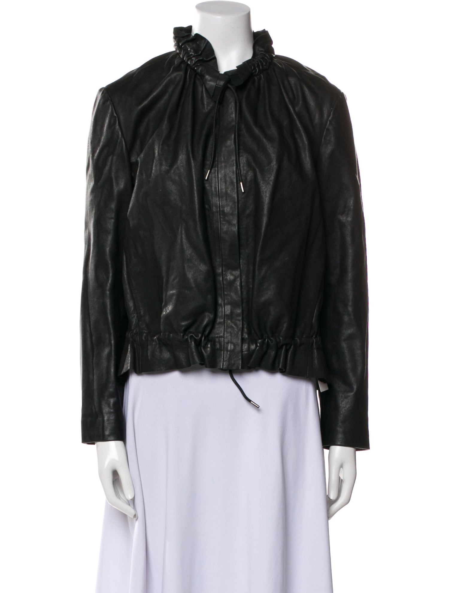 Maje Leather Biker Jacket