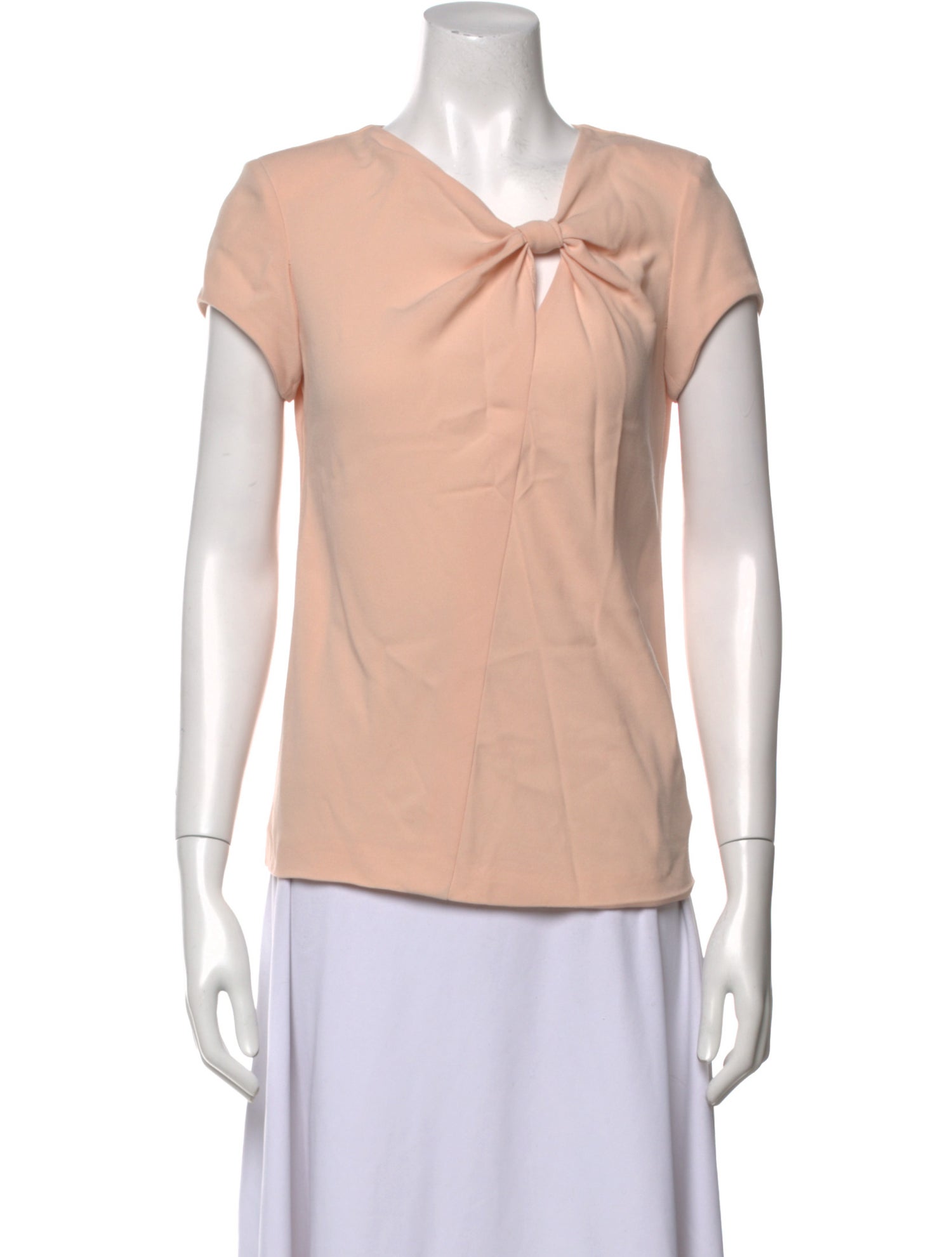 Maje V-Neck Short Sleeve Blouse