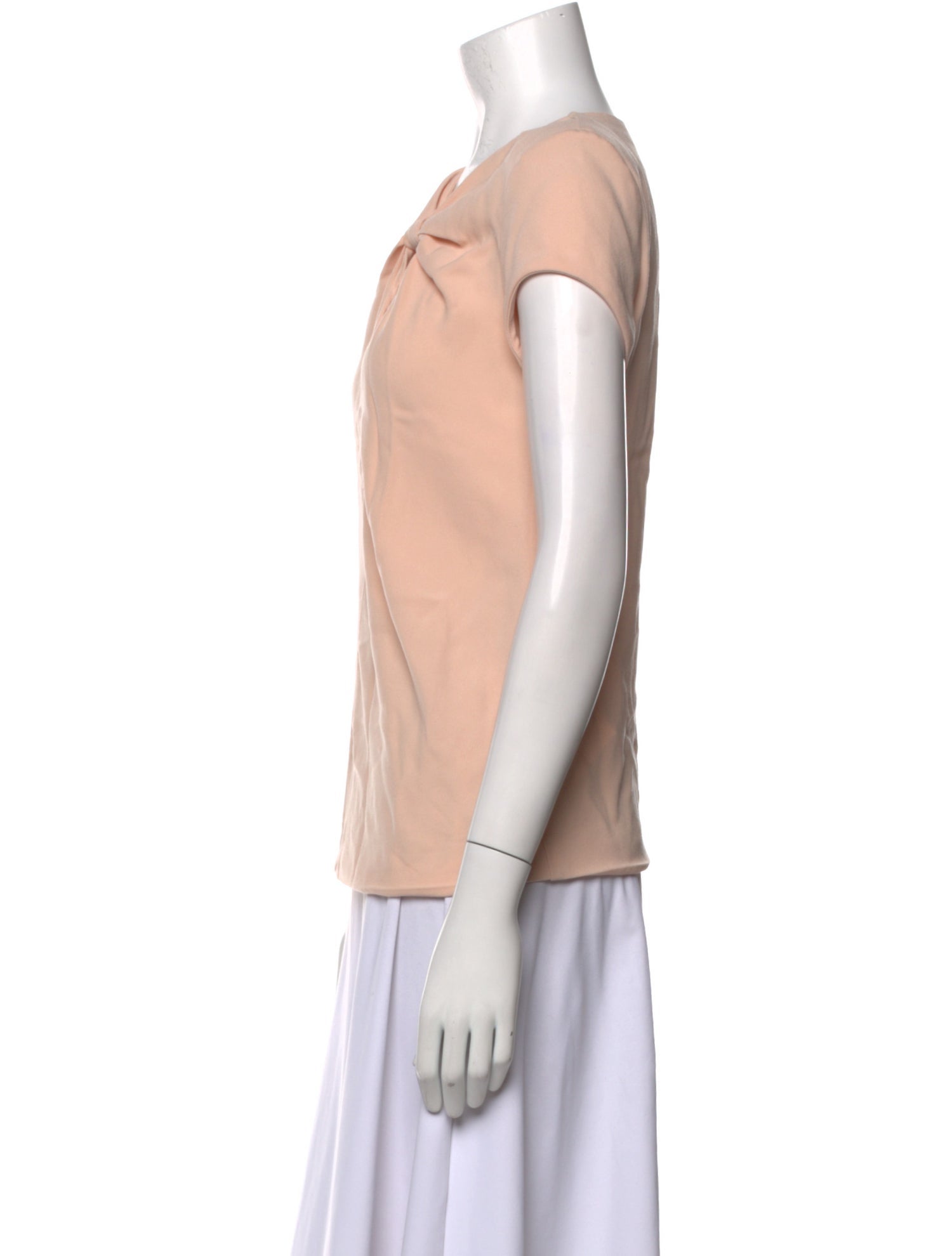 Maje V-Neck Short Sleeve Blouse