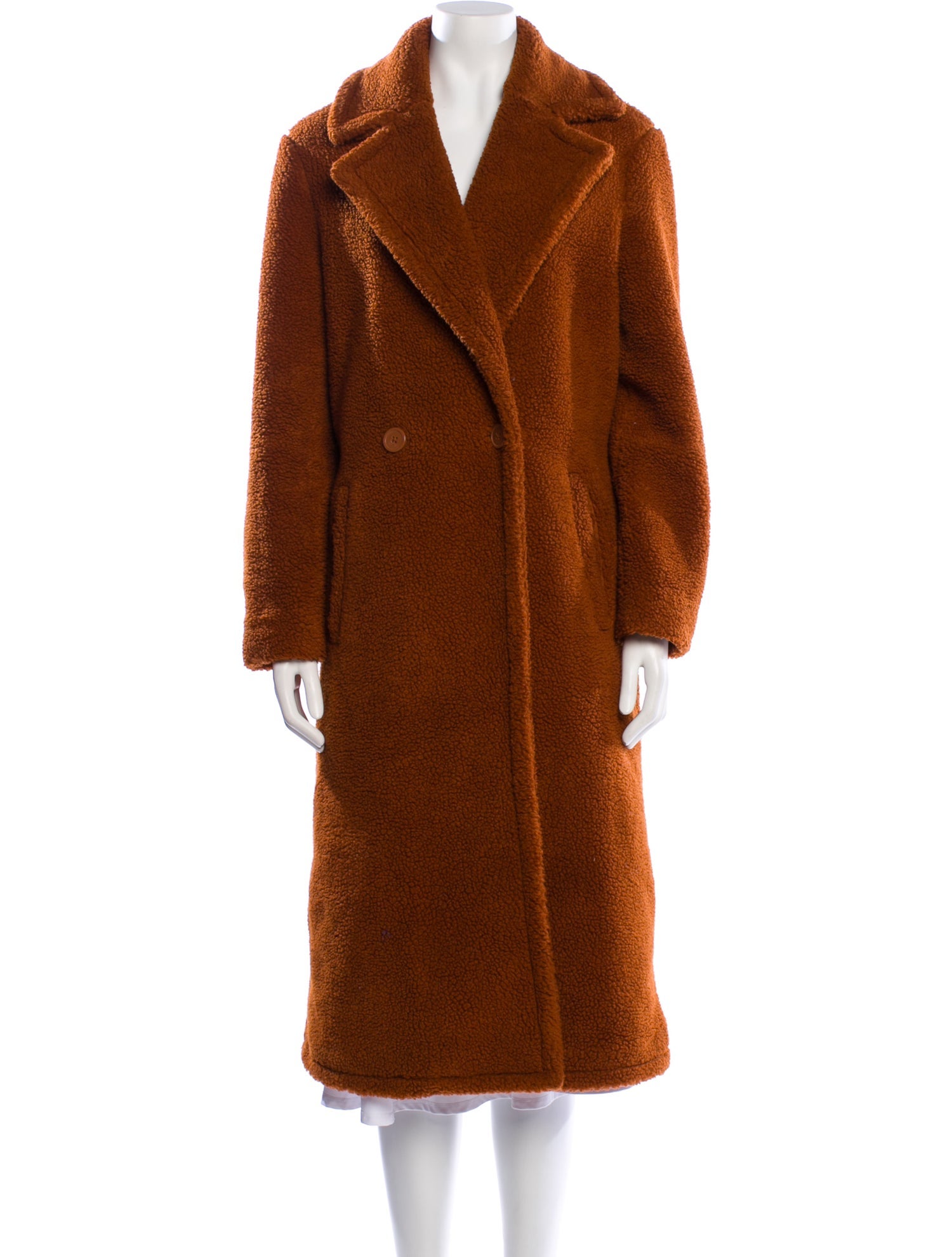 Maje Faux Fur Coat