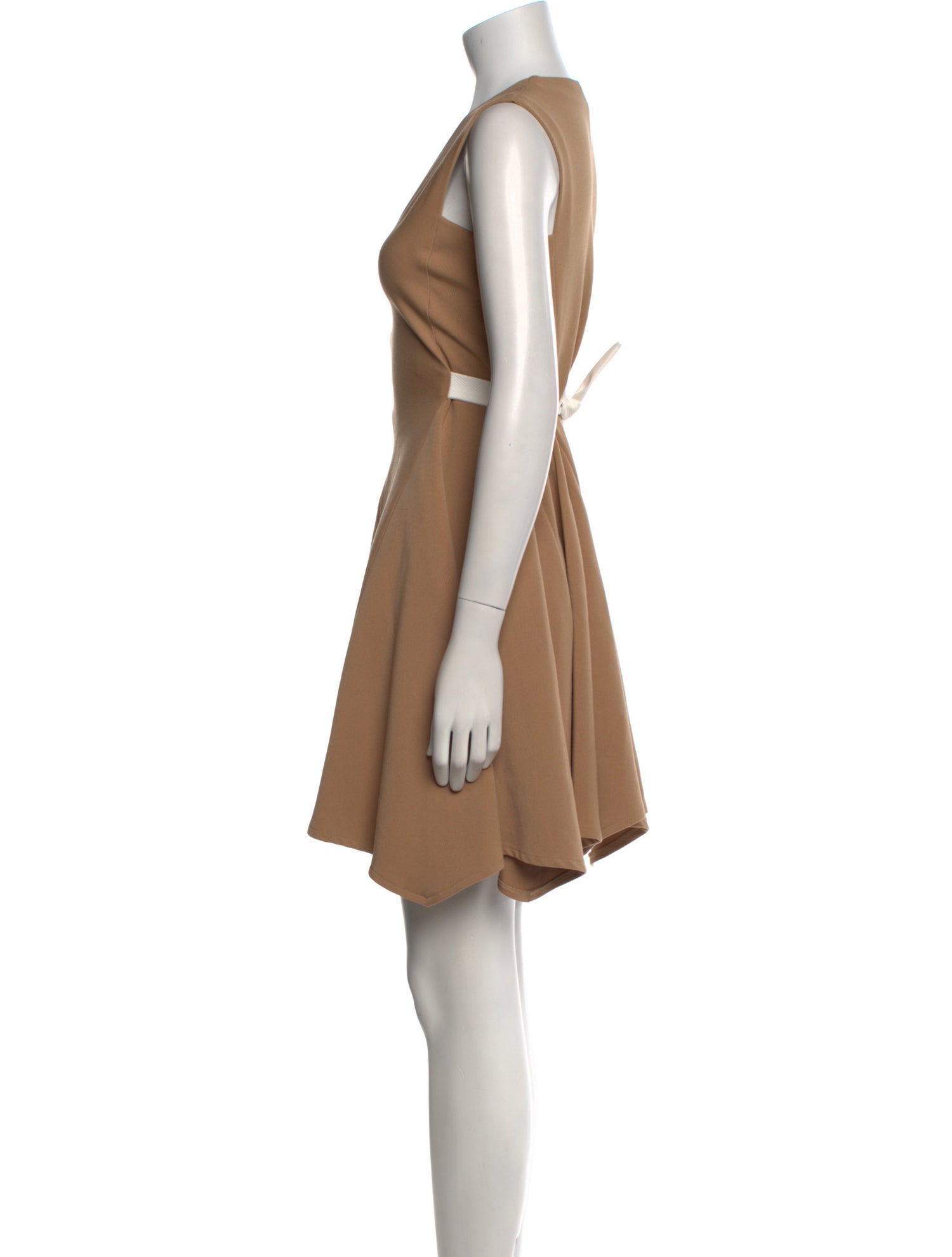 Maje V-Neck Mini Dress