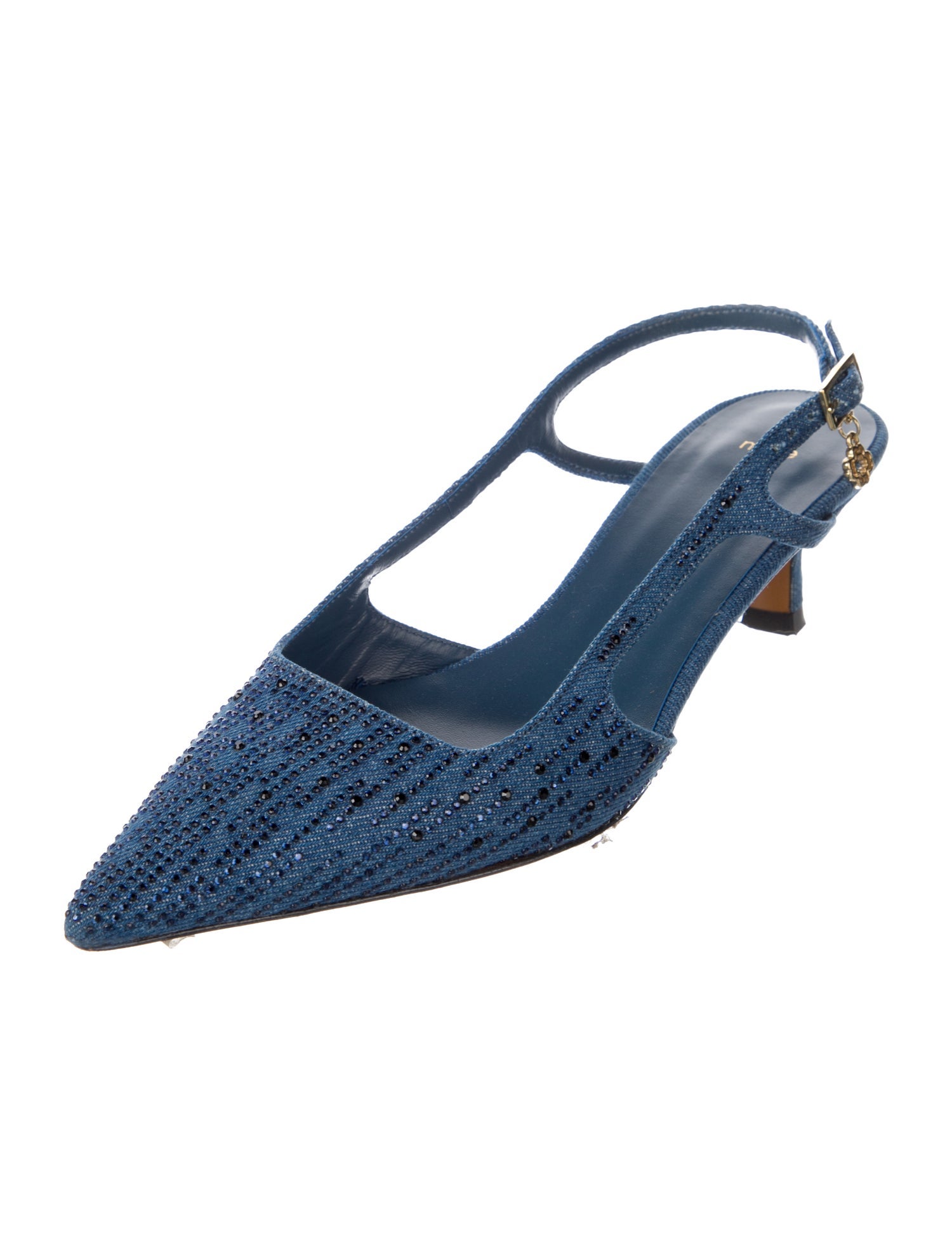 Maje Printed Slingback Pumps