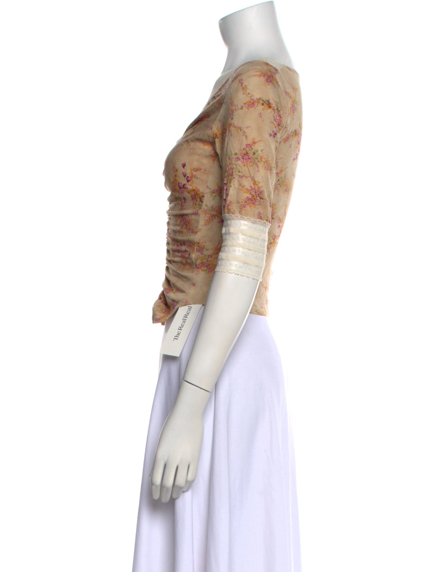 Maje Vintage 1990's Crop Top