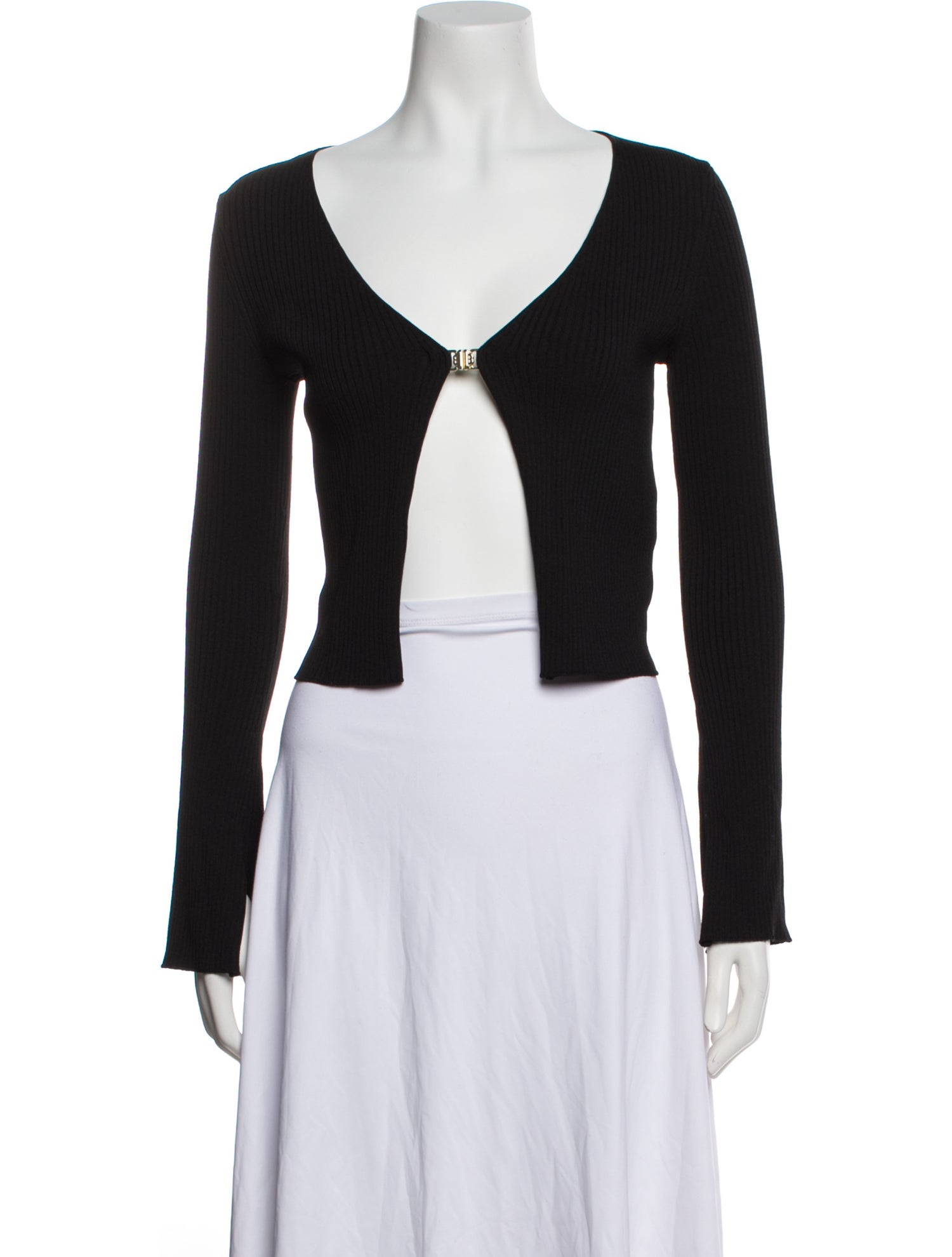 Maje V-Neck Long Sleeve Bodysuit