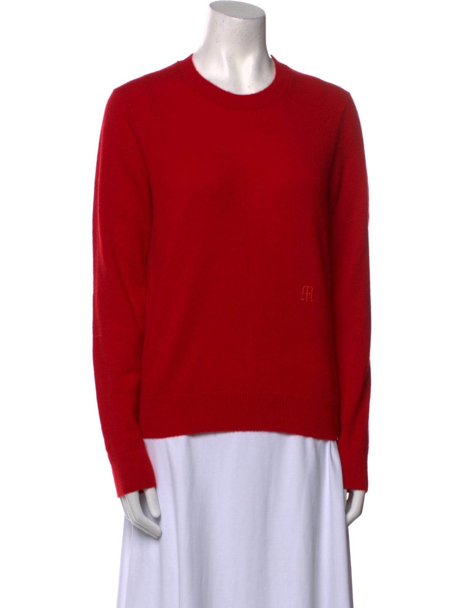 Maje Cashmere Crew Neck Sweater
