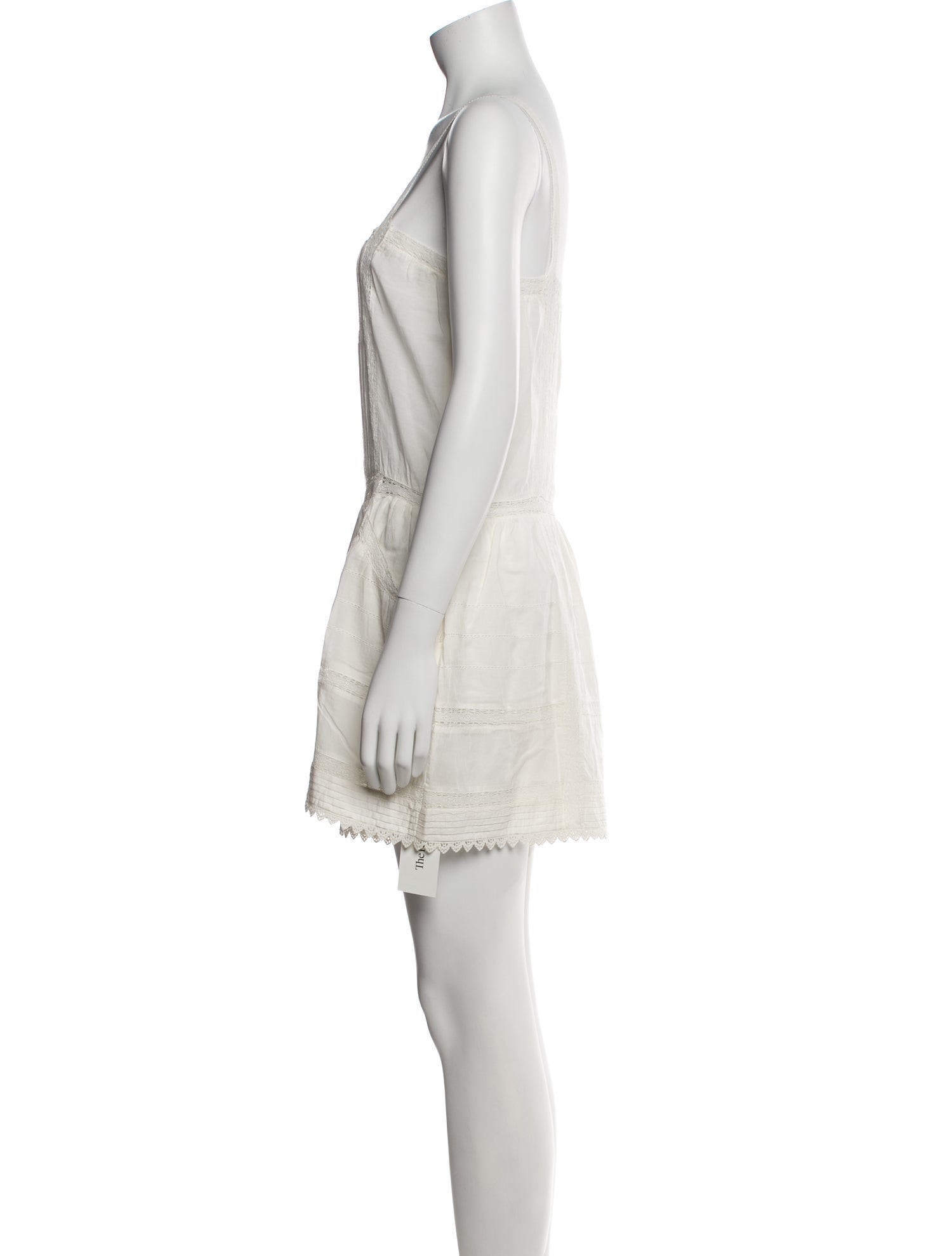 Maje Square Neckline Romper