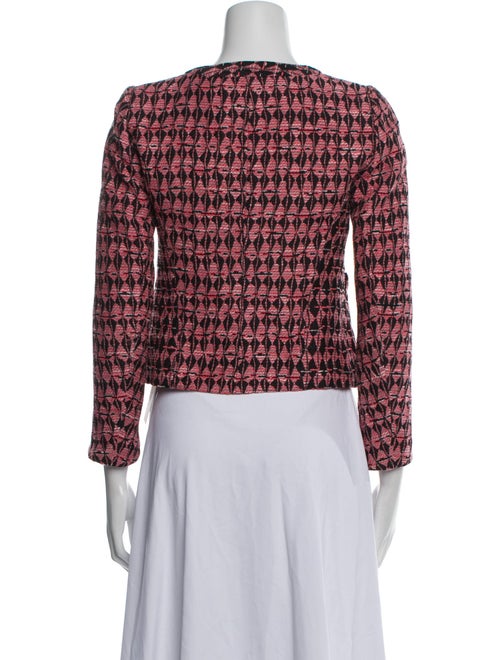 Maje Tweed Pattern Evening Jacket